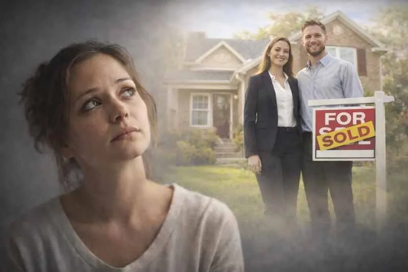 Woman visualizing a confident future with homeownership, illustrating how confidence imagery and future-focused guided imagery support motivation in addiction recovery treatment.