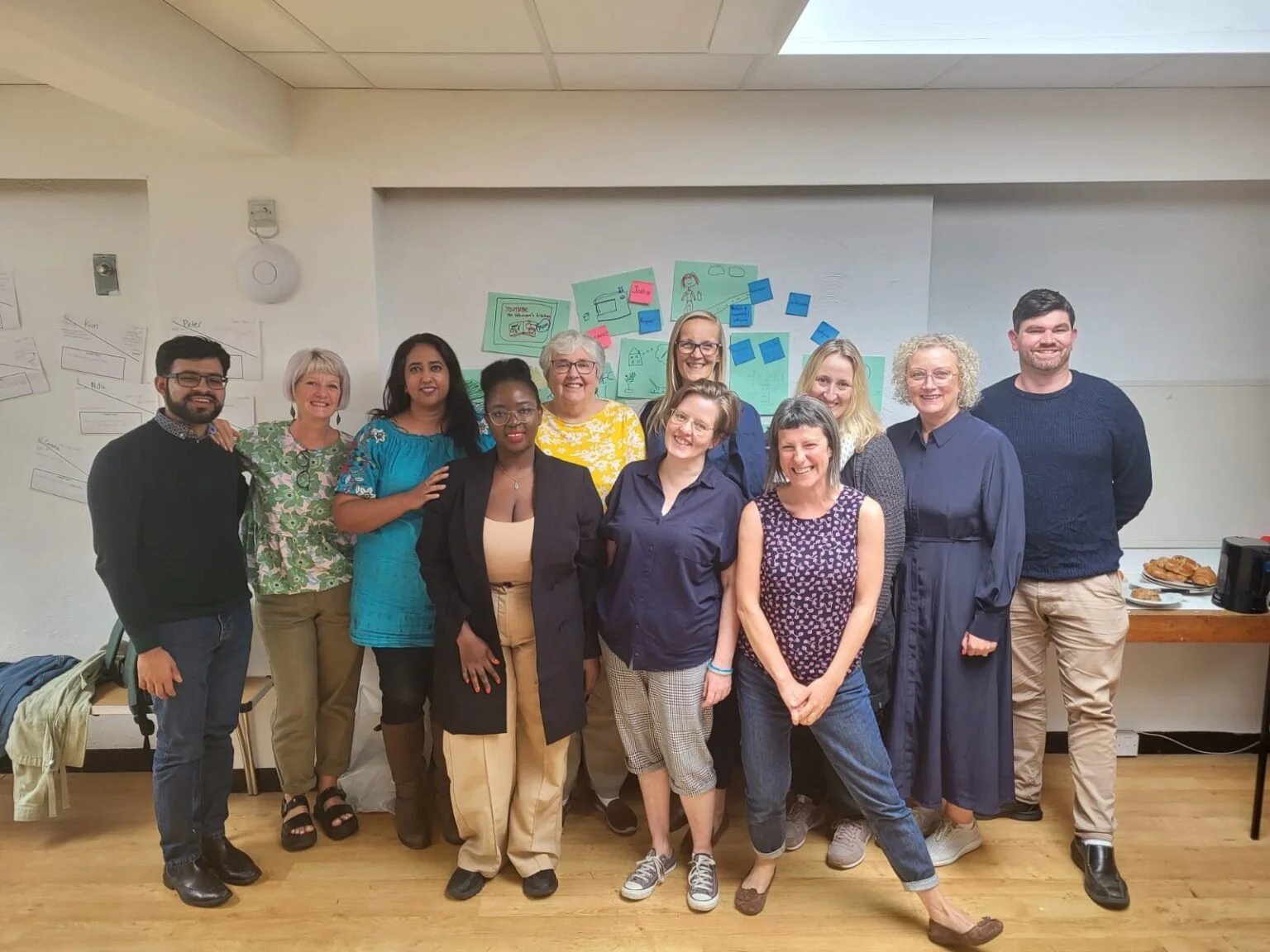 Photo of the WOSDEC team