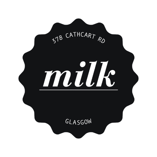Milk cafe logo