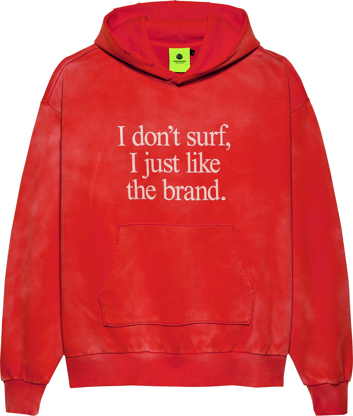 New Amsterdam Surf Associaton stak met zichzelf de draak: 'I don't surf, I just like the brand.'