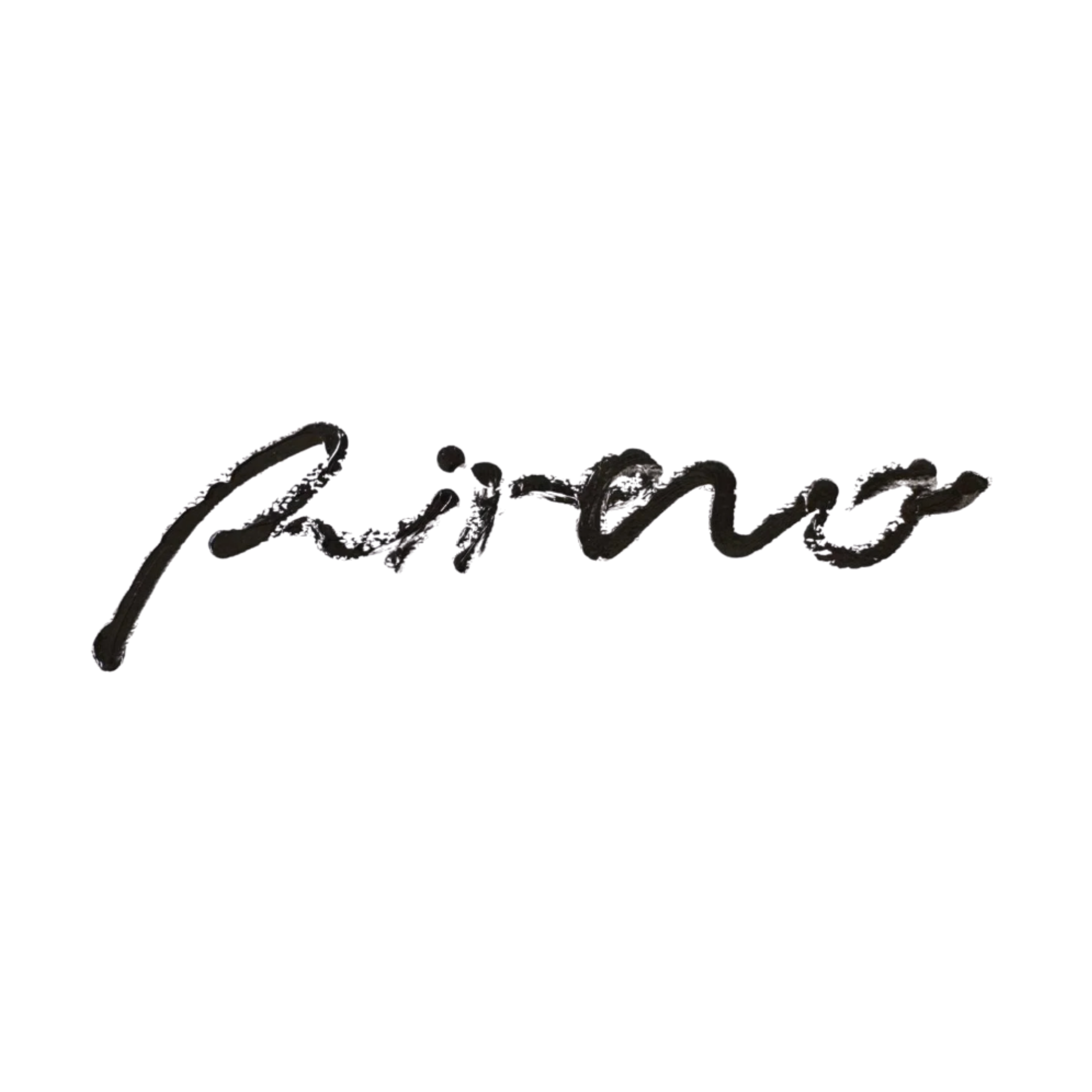 Firma en estilo caligrafía que dice 'Love' escrita con tinta negra en fondo transparente.