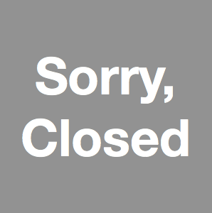 Closed - Staff Training