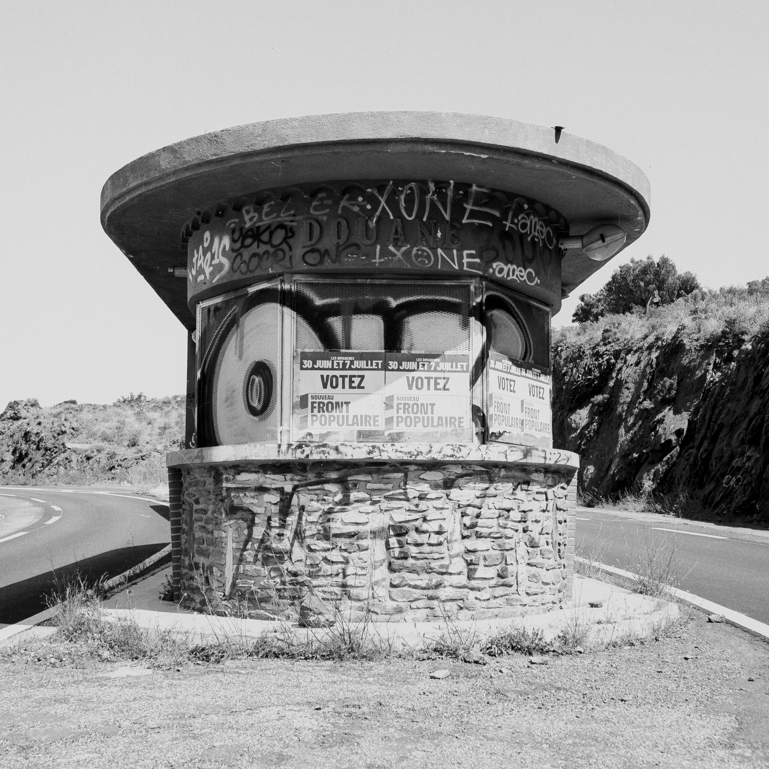 Disused Border Enforcement Office. Spanish Border, Pyrenees.