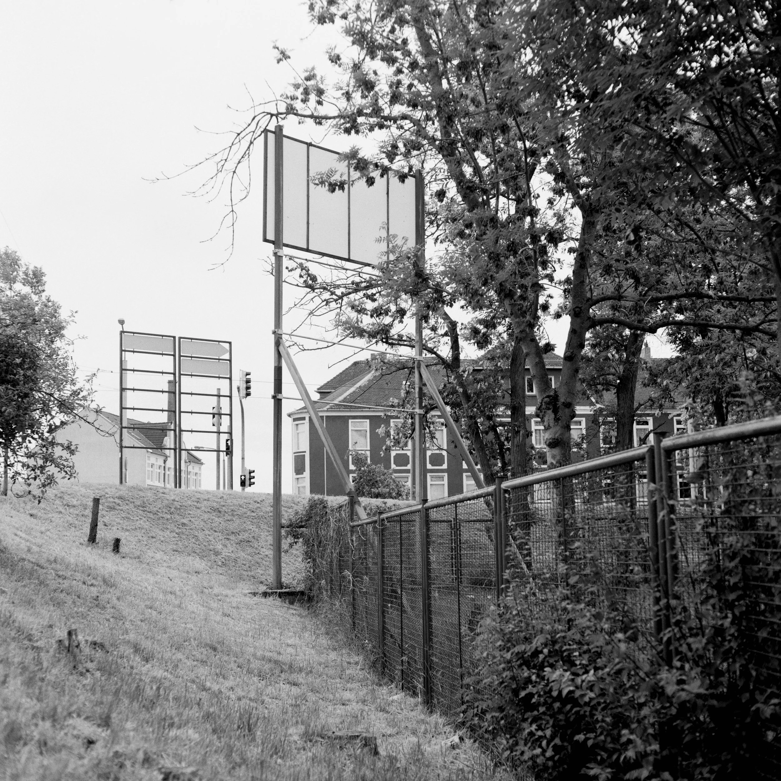 Advertising Boards. Dessau, Germany.