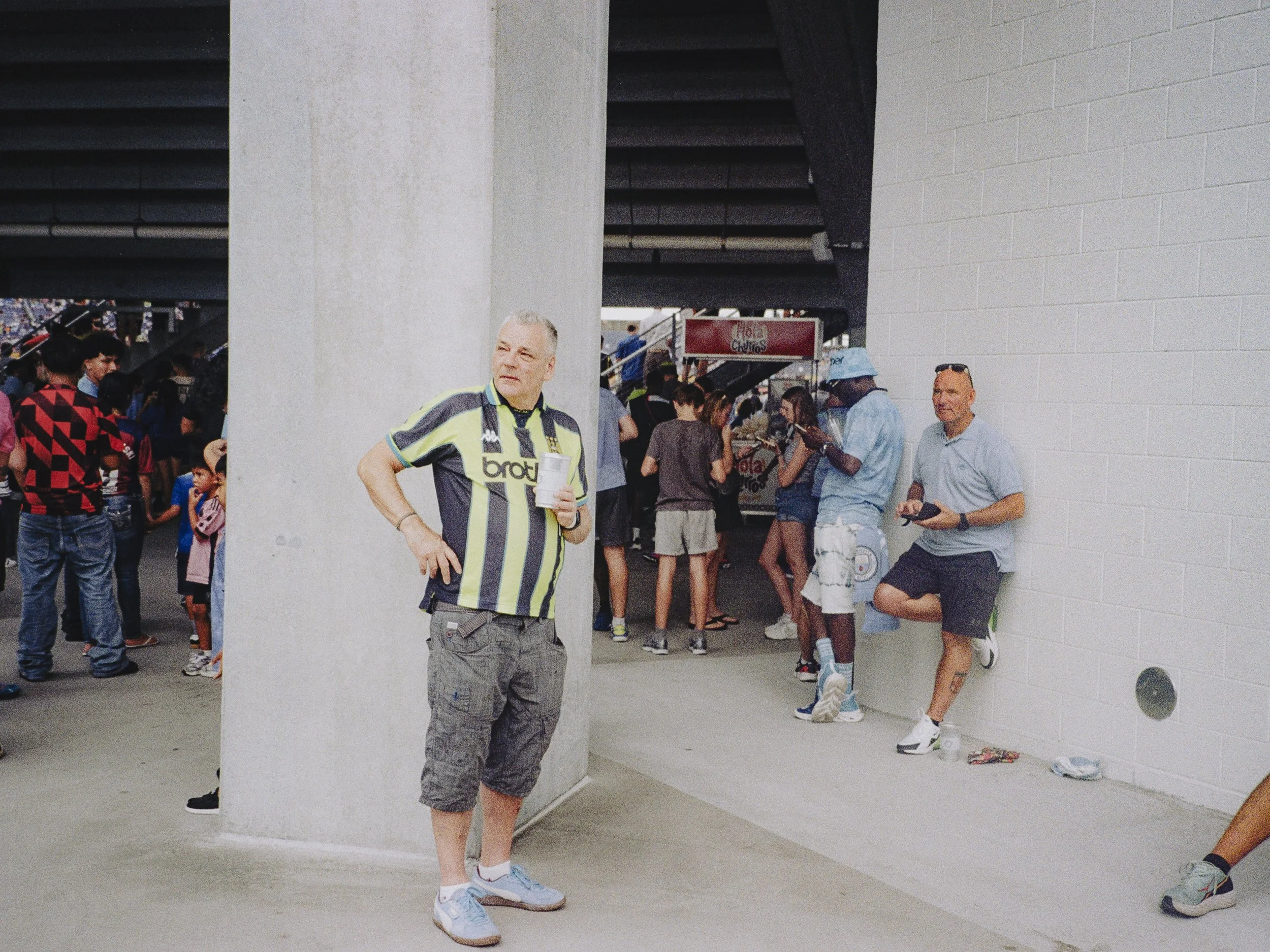 City Fans pre-match, Camping World Stadium, Orlando, Florida.