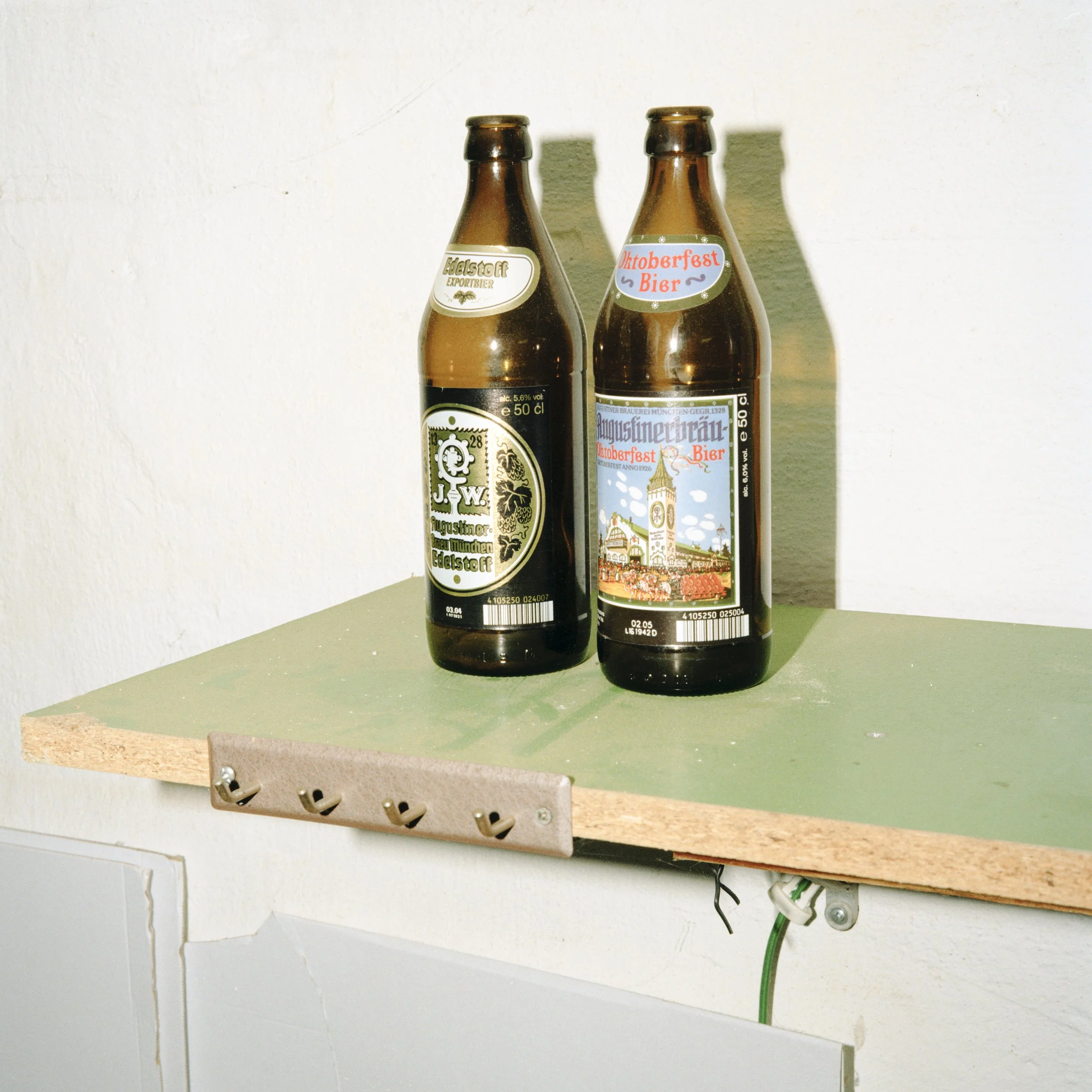 Empty Beer Bottles. Dessau, Germany