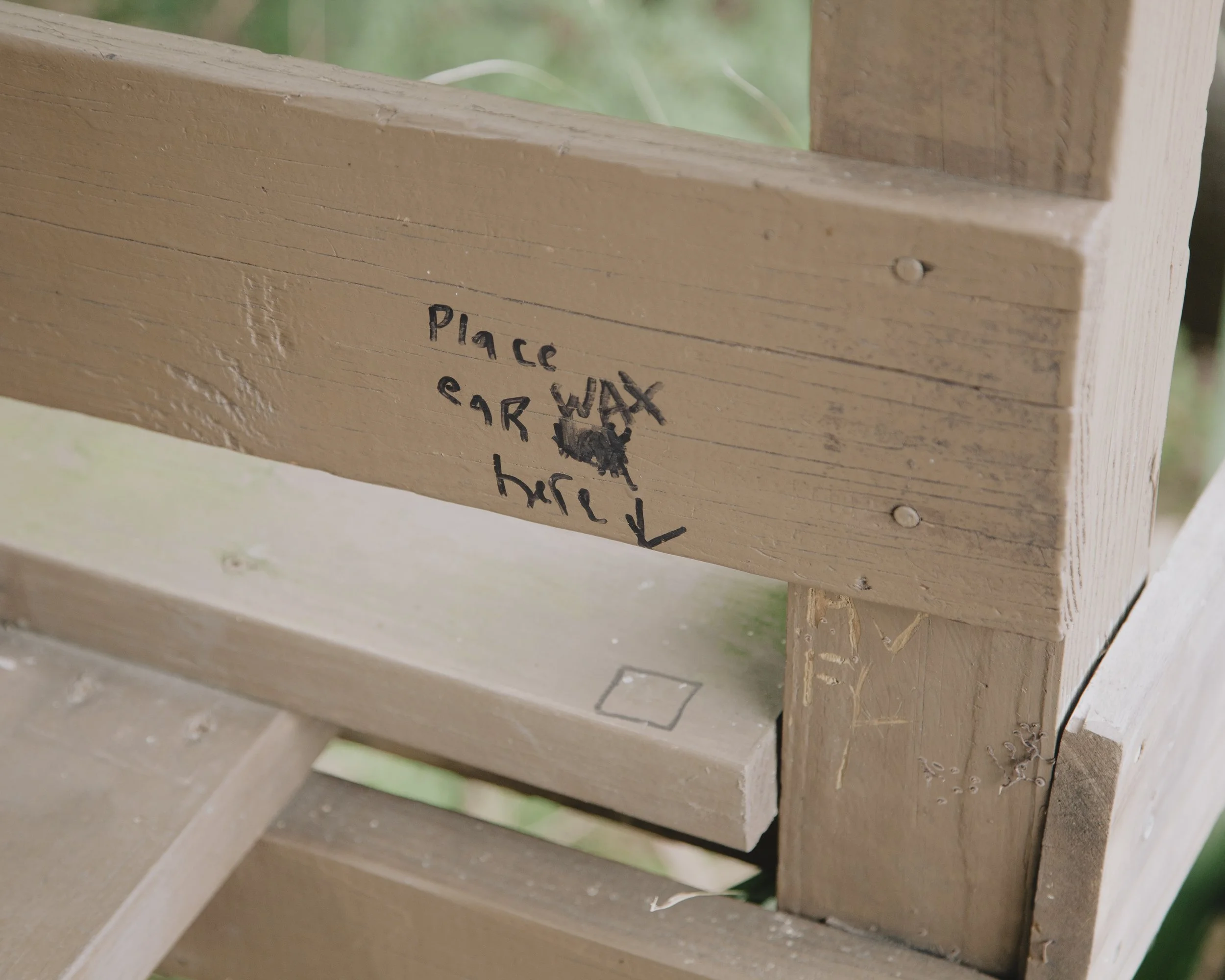 Park Bench. Turkey Creek Sanctuary, Palm Bay, Florida.