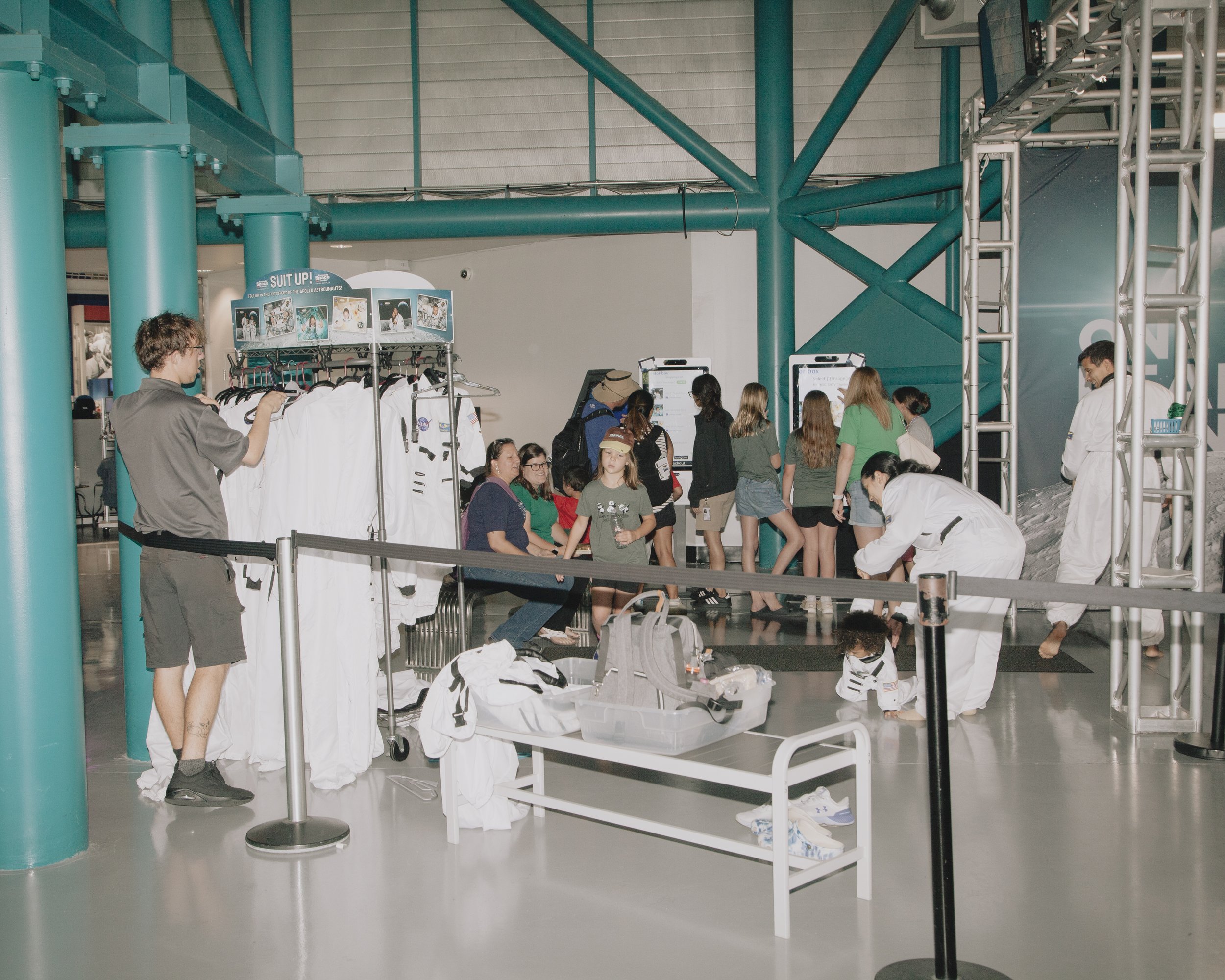 Souvenir Portrait Studio. Kennedy Space Centre, Brevard County, Cape Canaveral, Florida.