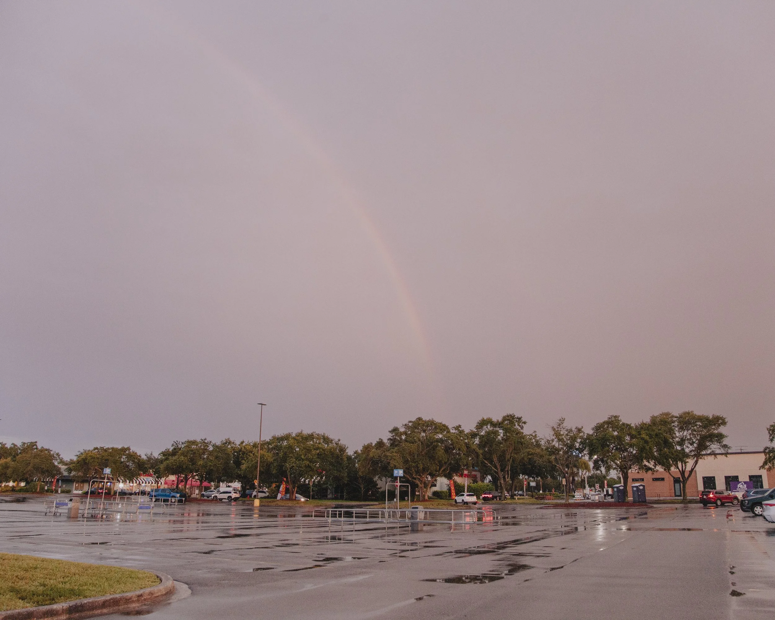 Rainbow. West Melbourne, Palm Bay, Florida.