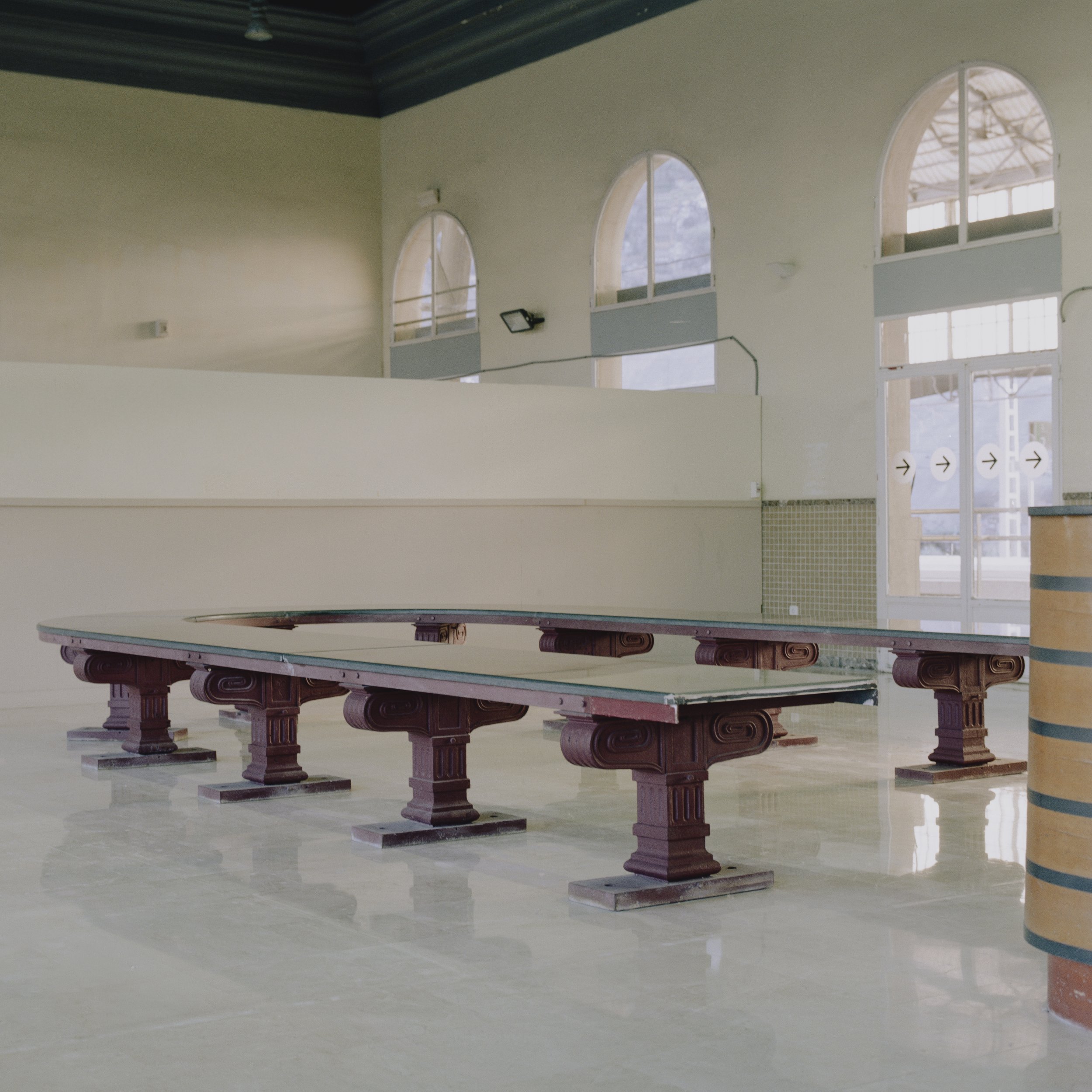 'Old Customs Hall'. Portbou Train Station, Portbou, Spain.