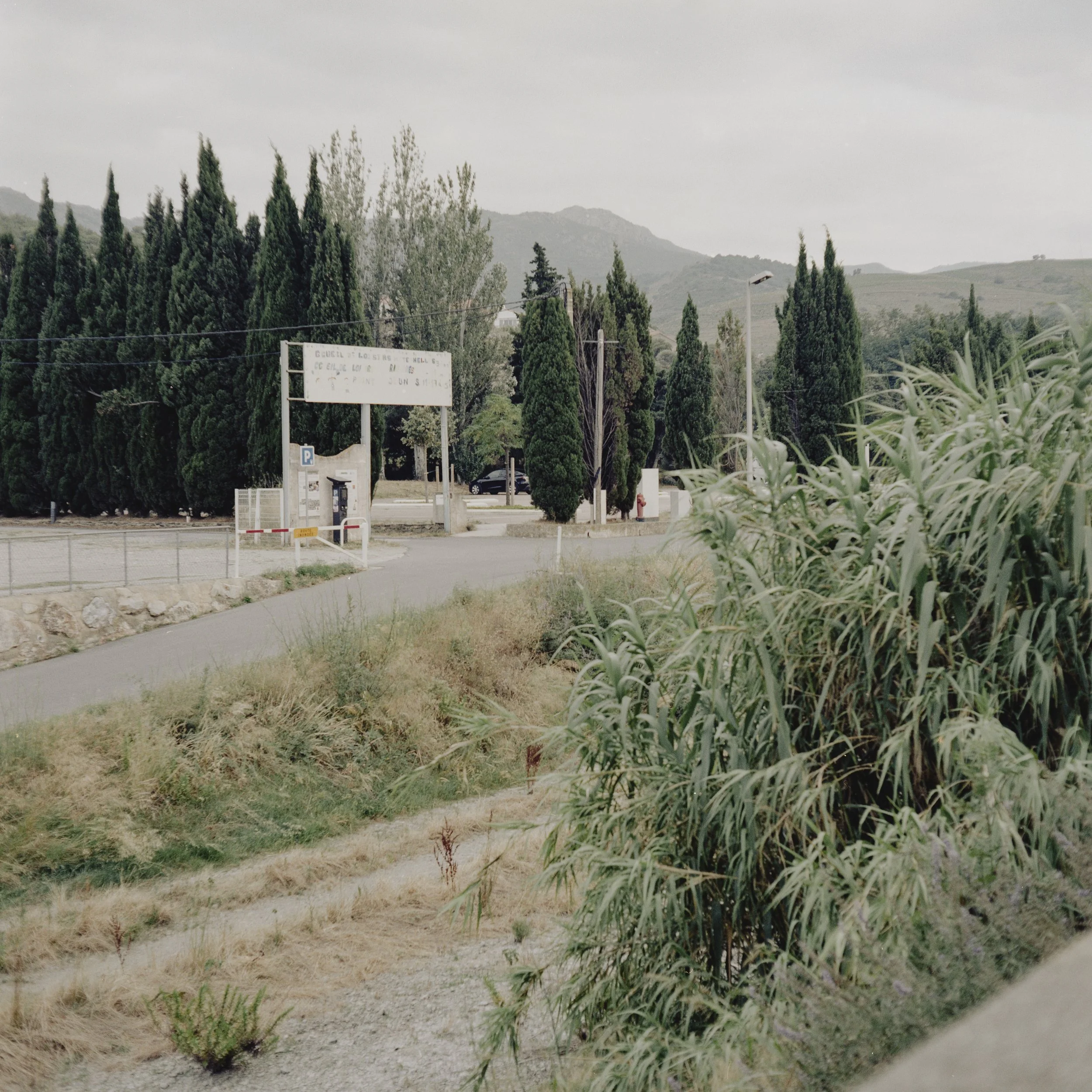 Car Park. Banyuls-Sur-Mer, France.