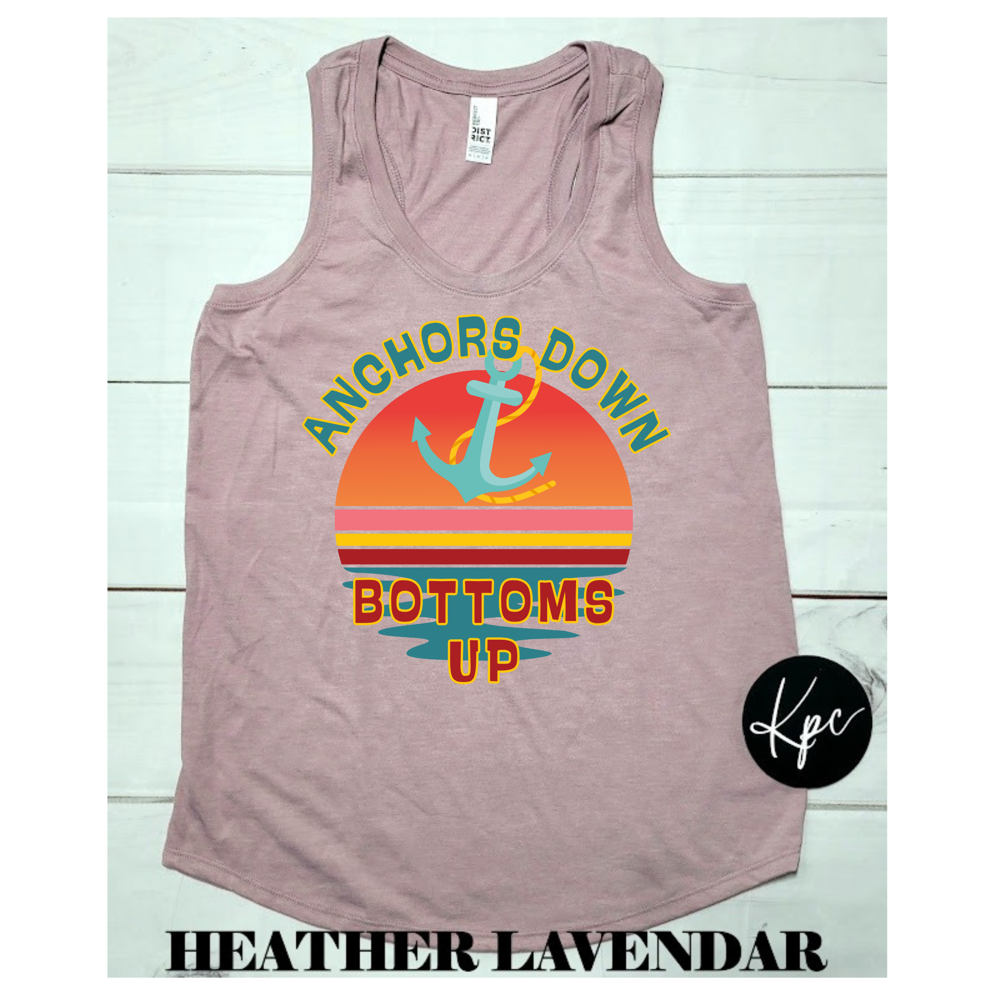 ANCHORS DOWN, BOTTOMS UP