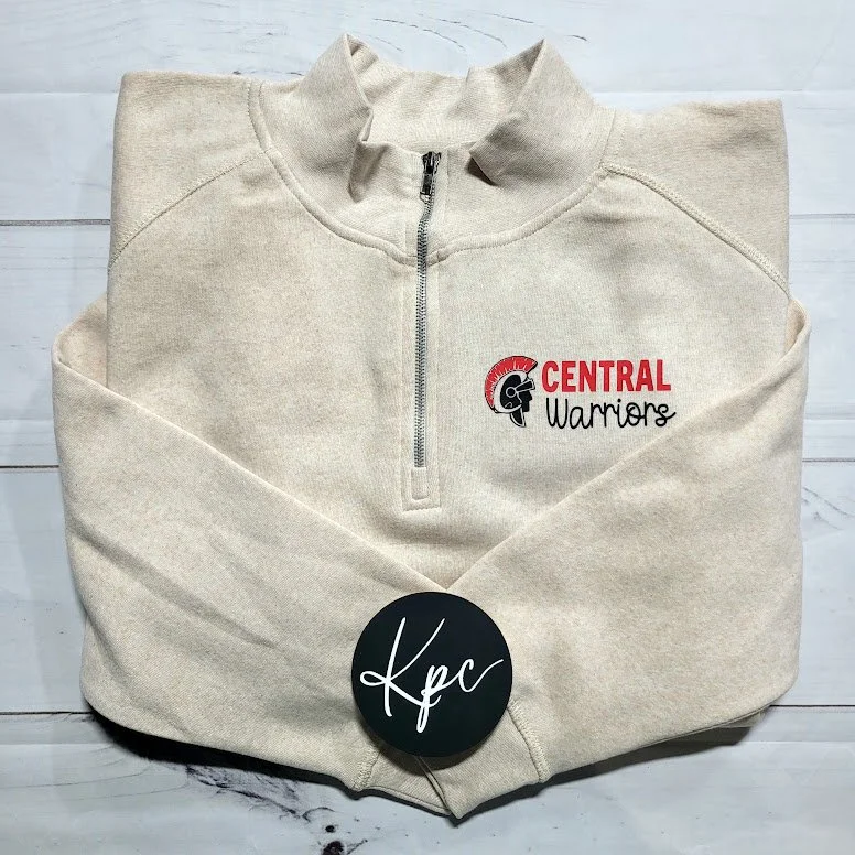central warriors quarter zip oatmeal.jpg