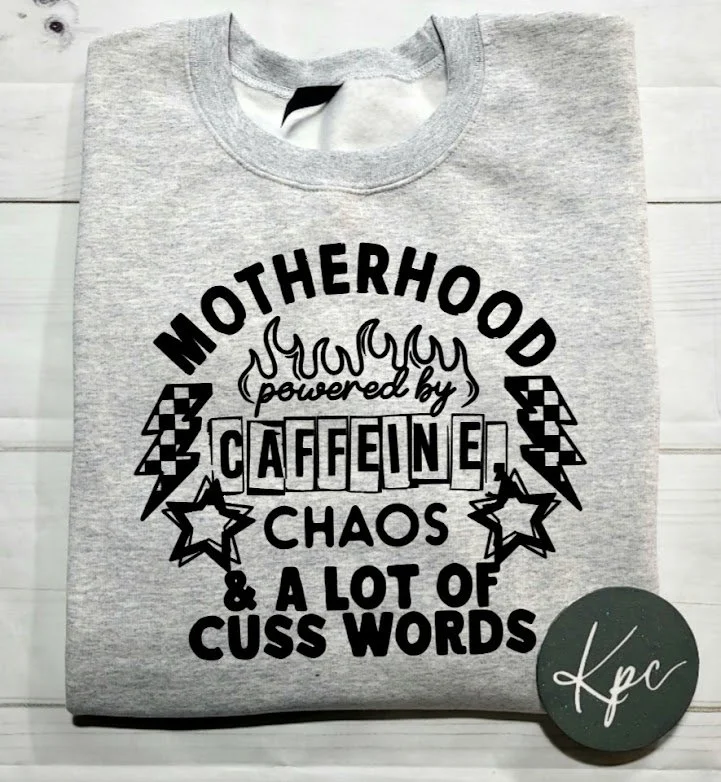 CAFFEINE. CHAOS. CUSS WORDS