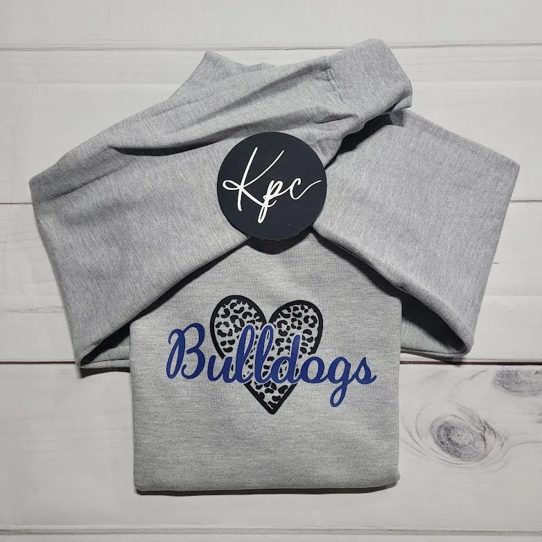 CUSTOM LEOPARD HEART