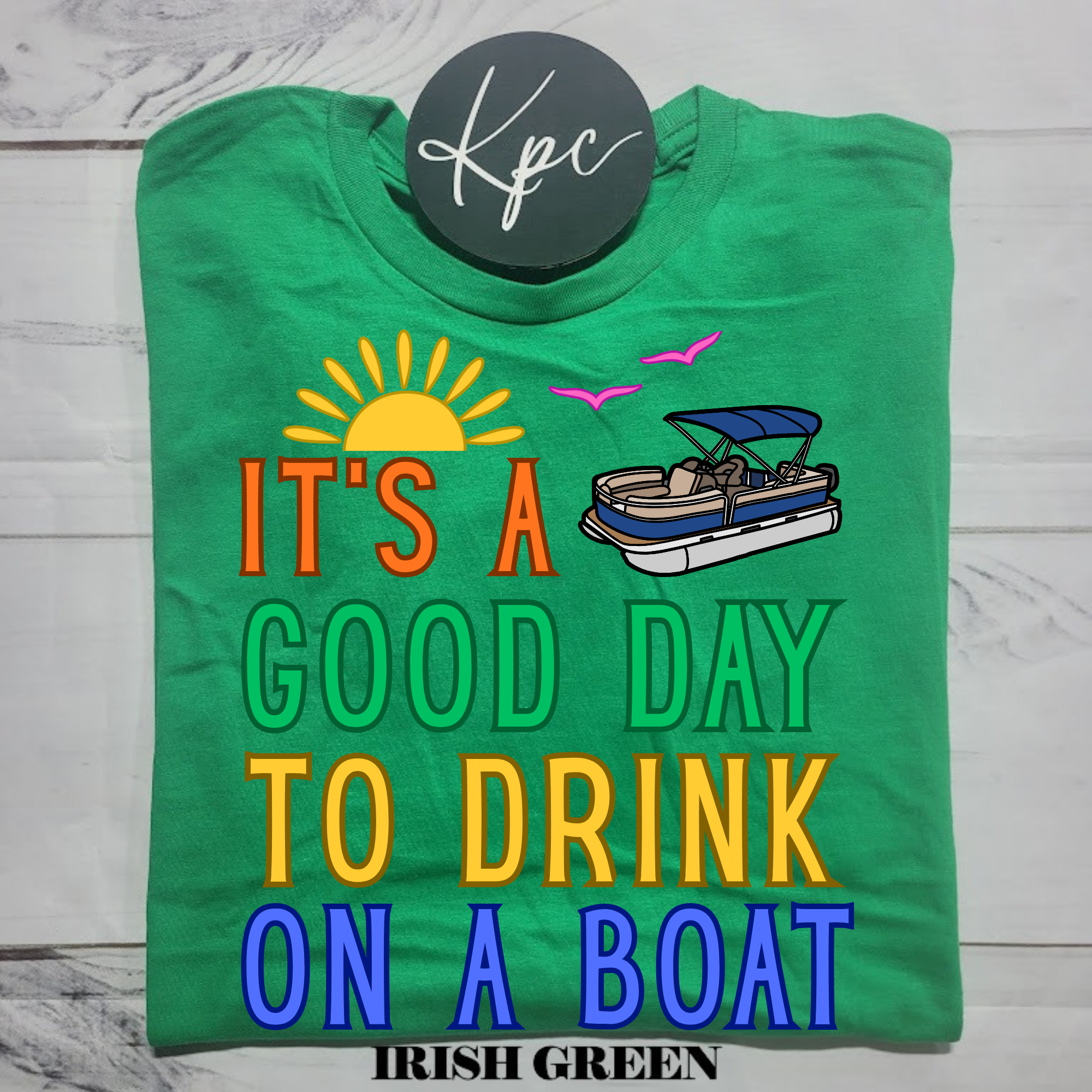 DRINK ON A BOAT