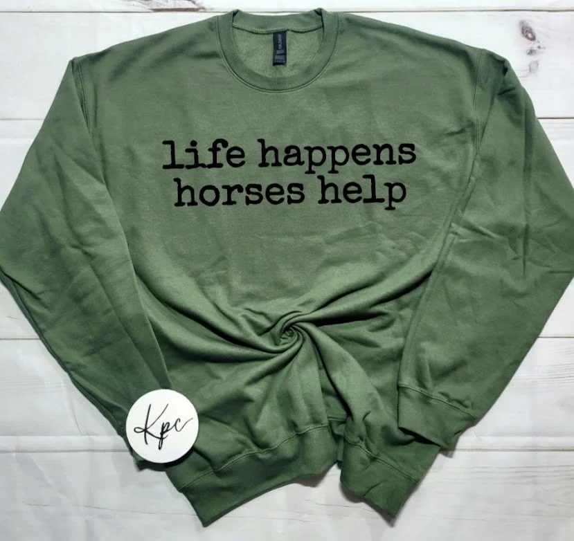LIFE HAPPENS. HORSES HELP