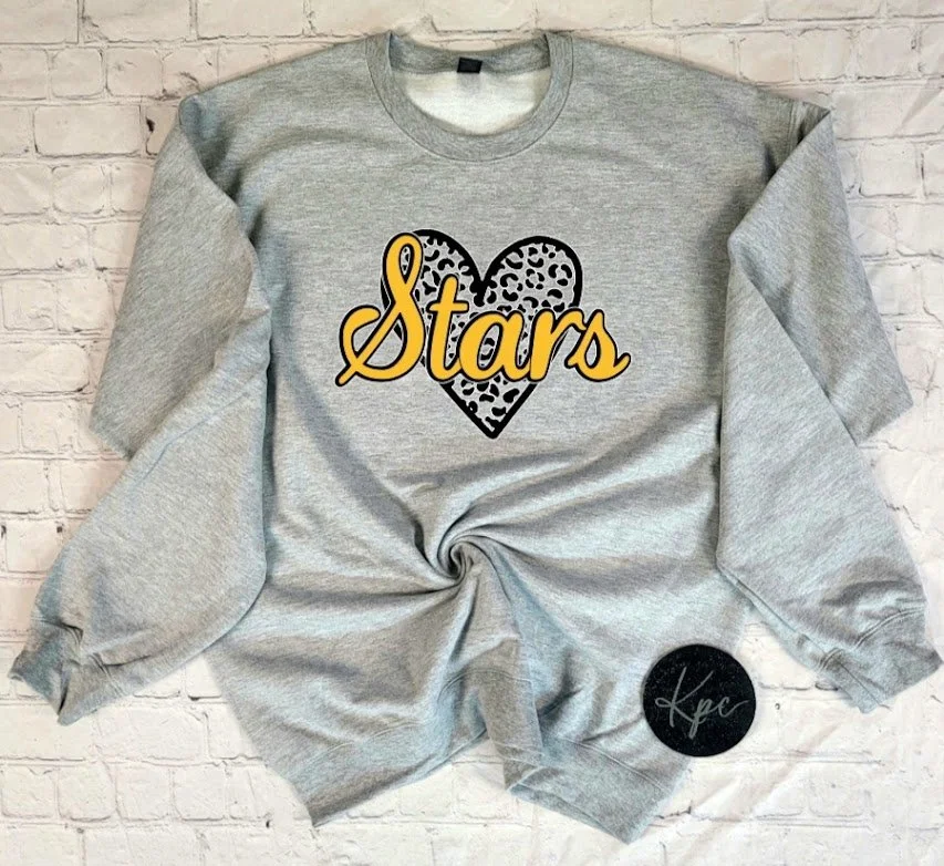 CUSTOM LEOPARD HEART