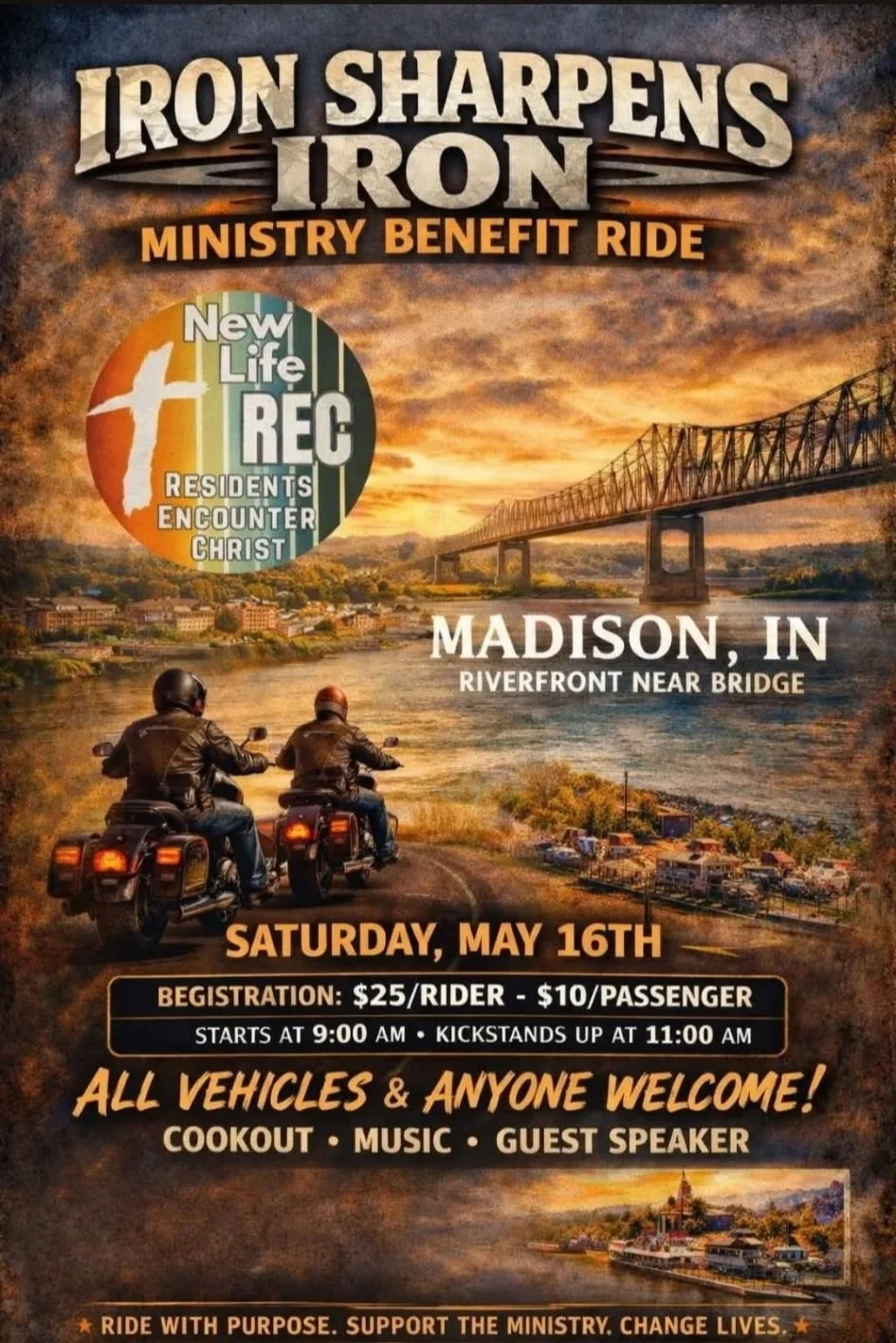 ISIM Ministry Benefit Ride