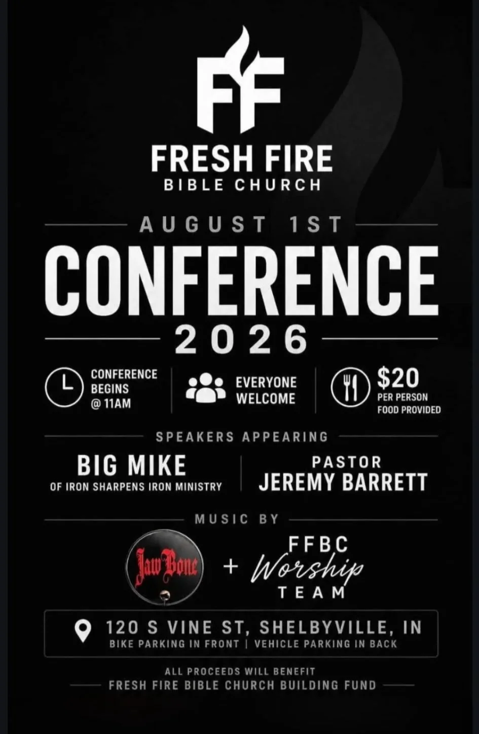 FRESH FIRE BIBLE CHURCH CONFERENCE