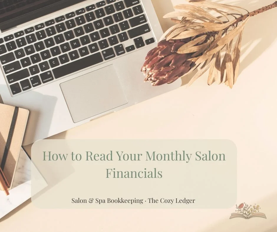 How to Read Your Monthly Salon Financials