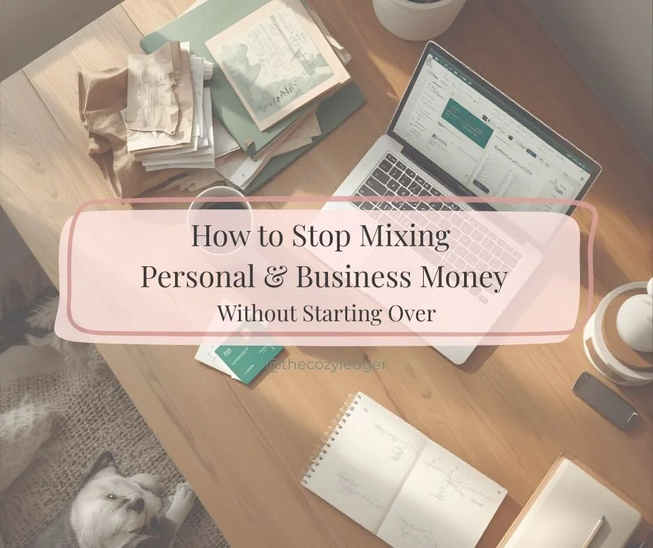 How to Stop Mixing Personal and Business Money (Without Starting Over)