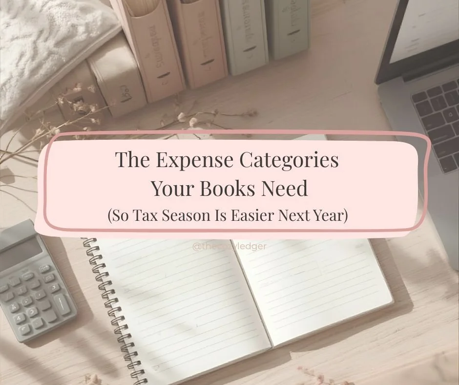 The Expense Categories Your Books Need (So Tax Season Is Easier Next Year)