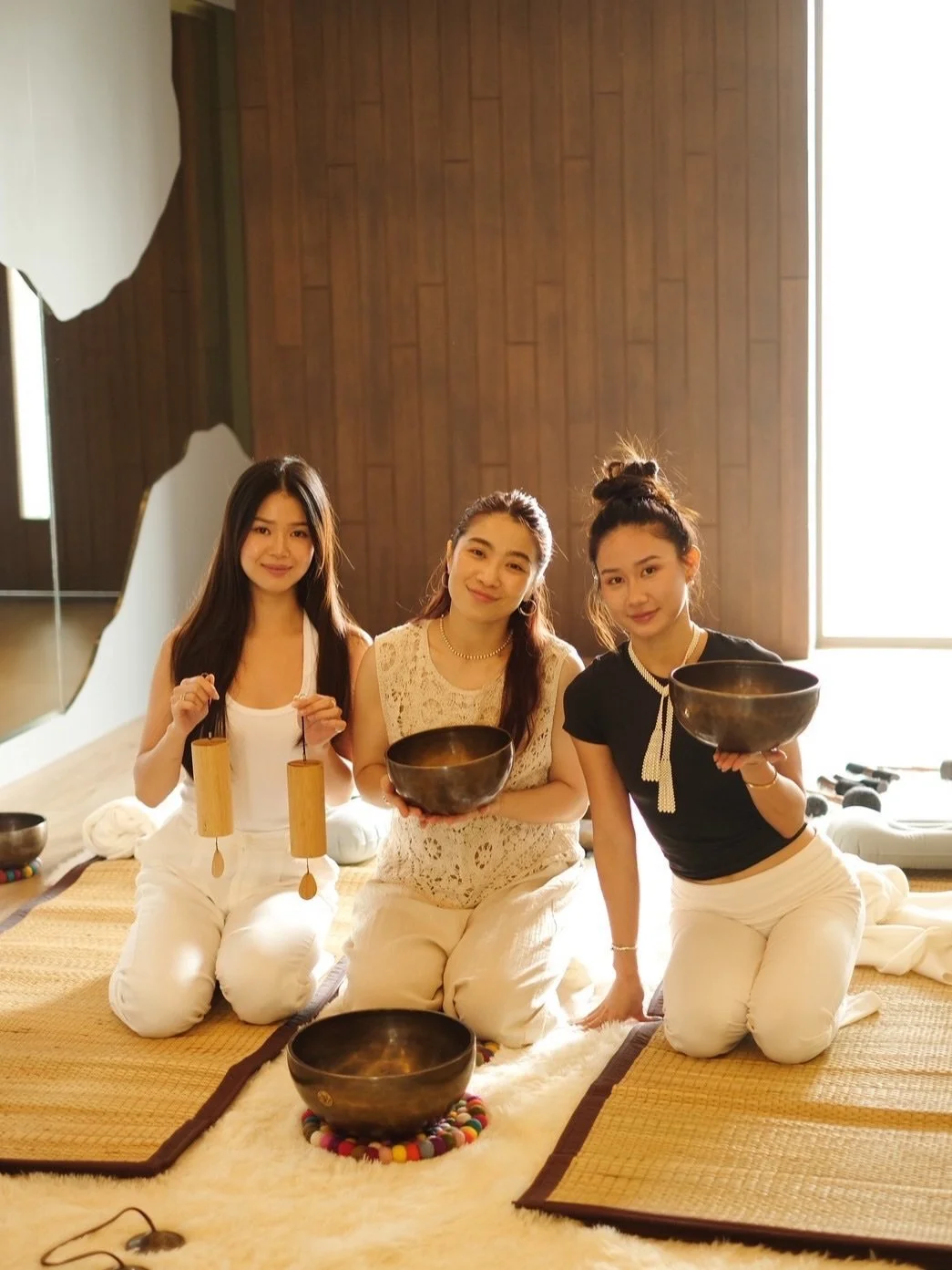 The sound healing session brings a different kind of calm soft vibrations, quiet moments, and space to fully slow down and reset.

Part of the Restore Retreat experience, it&rsquo;s a gentle way to release tension, clear the mind, and reconnect with 