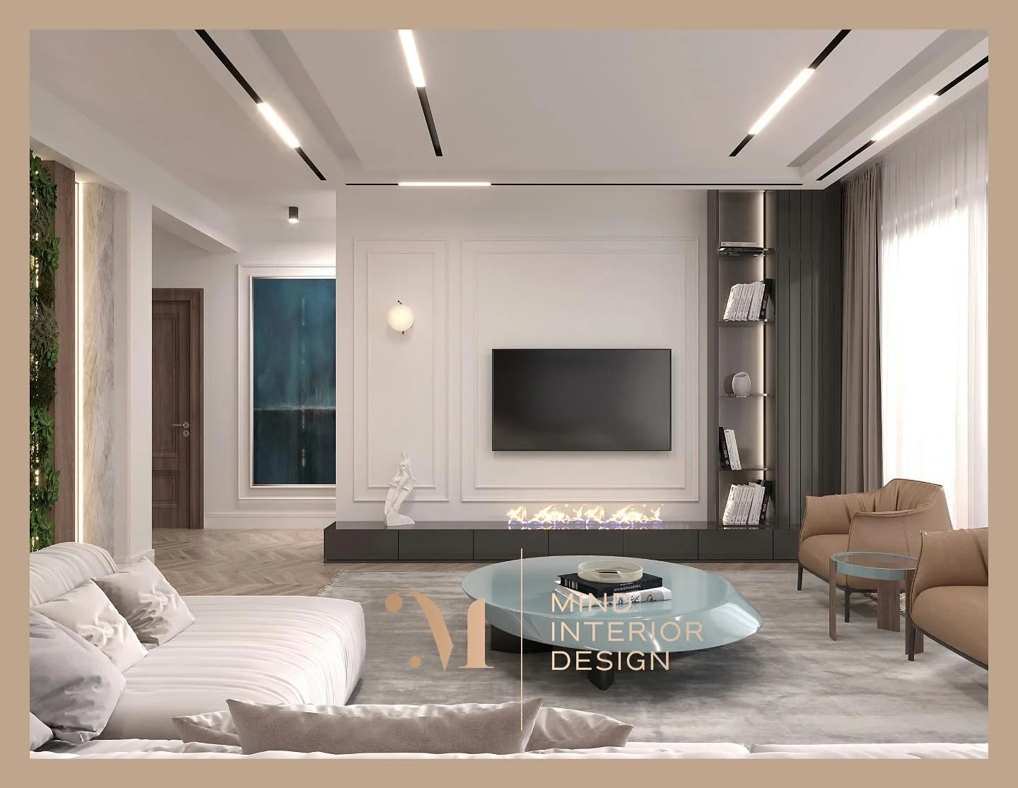 The fascination of glamorous interior / Living room design proposal
*
#dizajnenterijera #luksuz #luksuznekuće #arhitectura #interiorlovers #rolex #glam #modernglamour #moderninterior #glamorous #livingdecor #pastelcolors #luxapartmanibeograd #luxury 