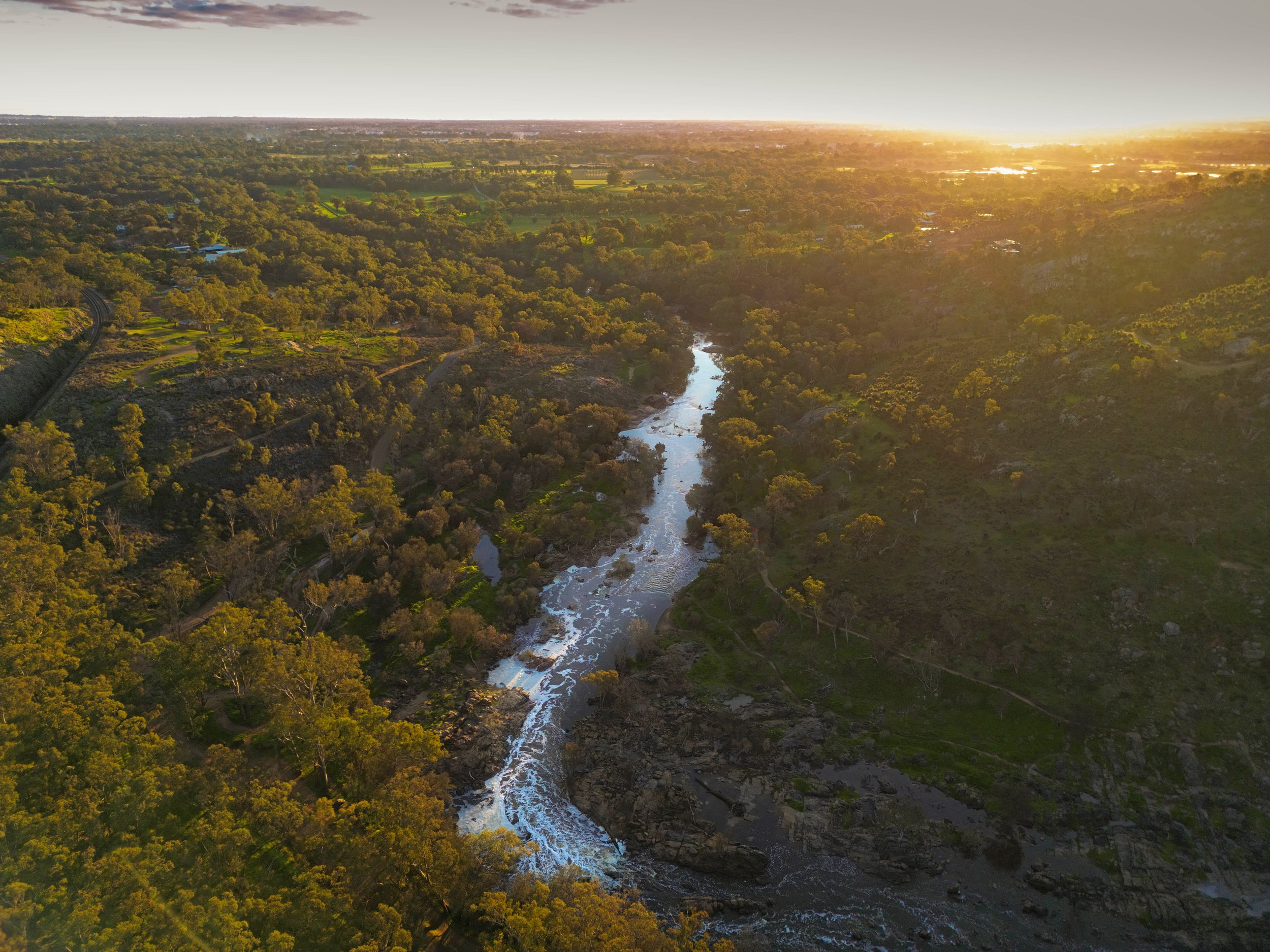 Bells Rapids View to Perth