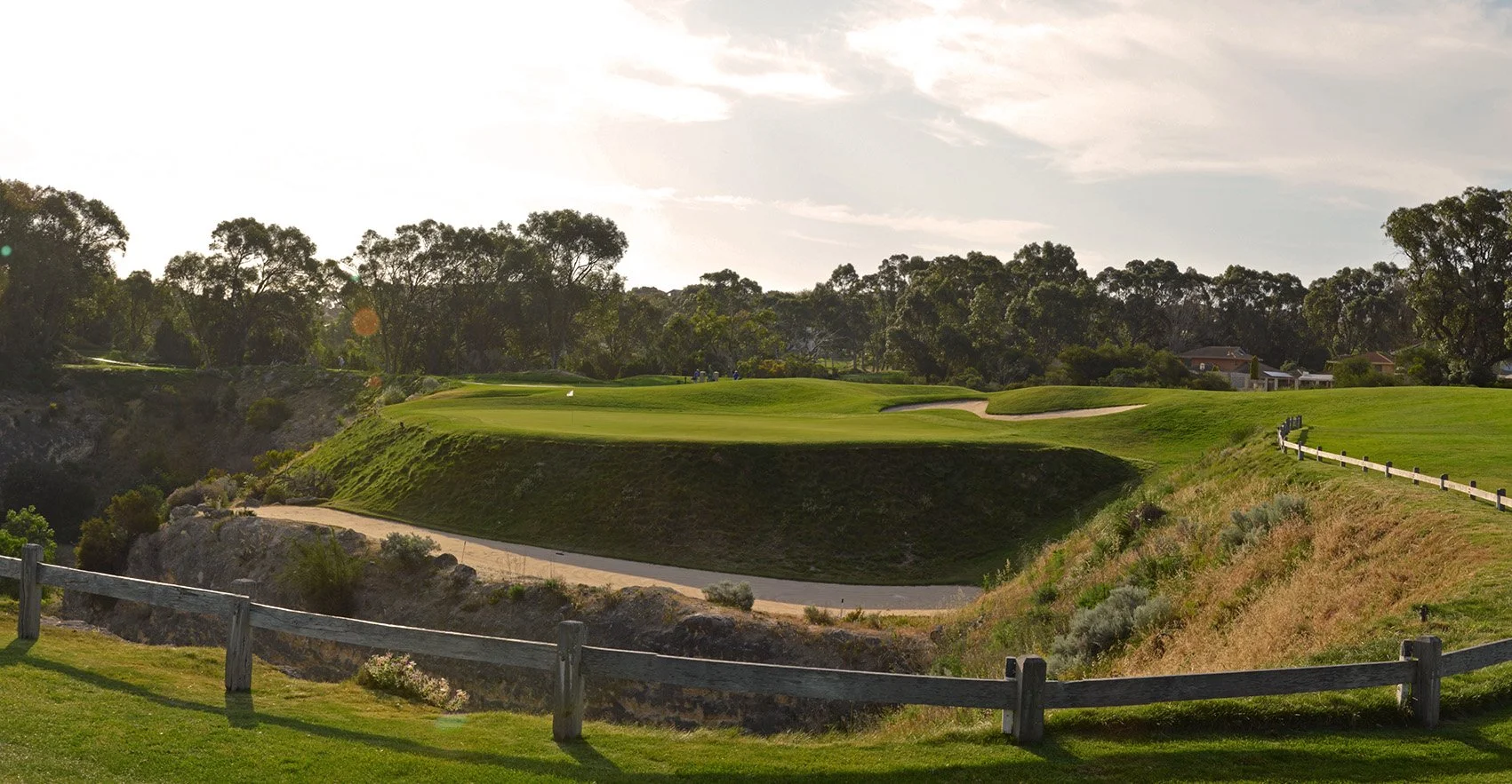 JR Quarry 3rd Greenside Bunker