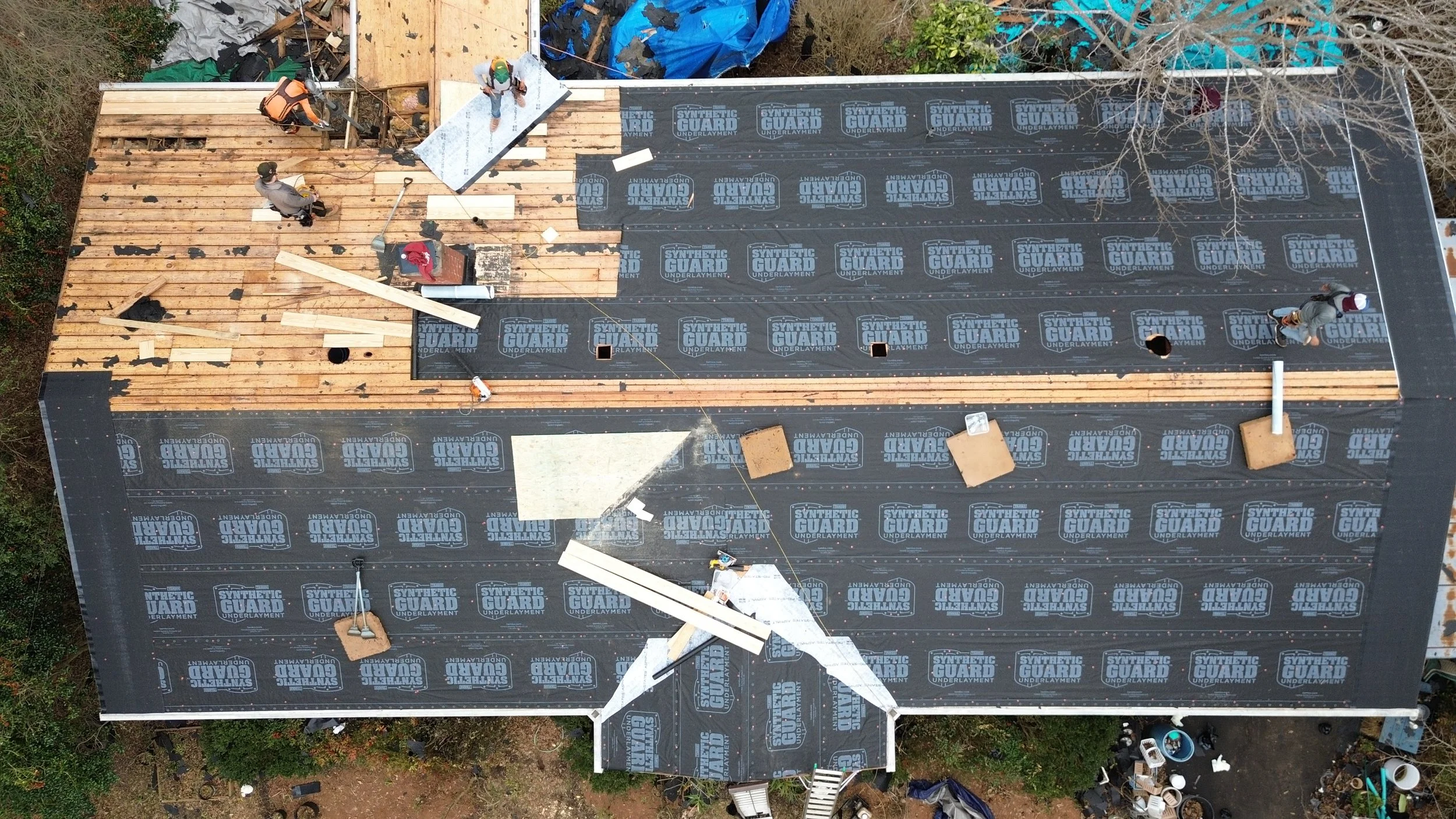 What Is Synthetic Roof Underlayment and Why It Matters in York County, SC?