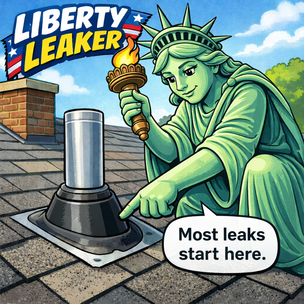 Where Roof Leaks Usually Start on Homes in York County, SC