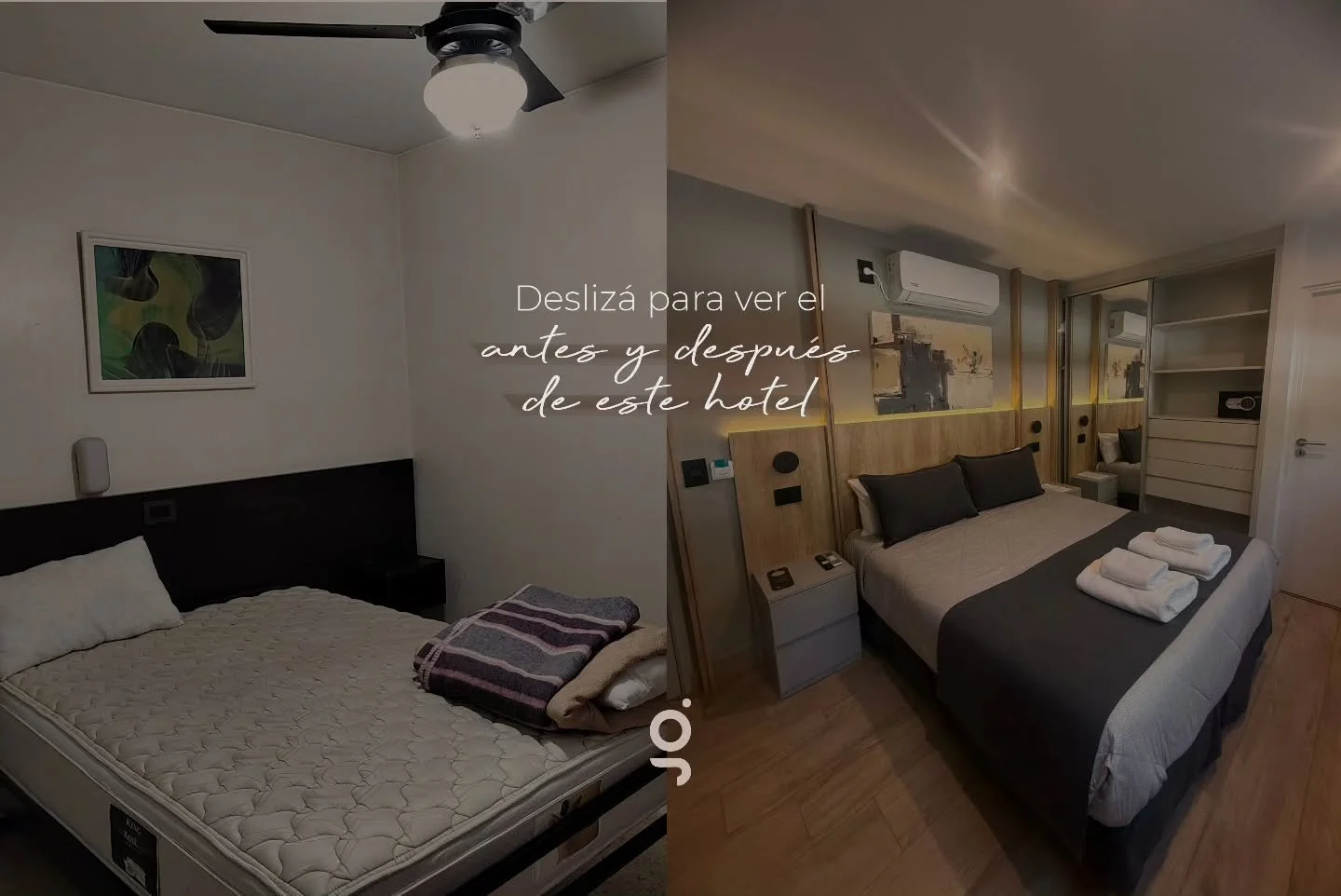 Caso exitoso: remodelaci&oacute;n integral del Hotel Nuevo Centro ✅💪🏼✨ No te pod&eacute;s perder este antes y despu&eacute;s!
&iquest;Qu&eacute; te pareci&oacute; el cambio?