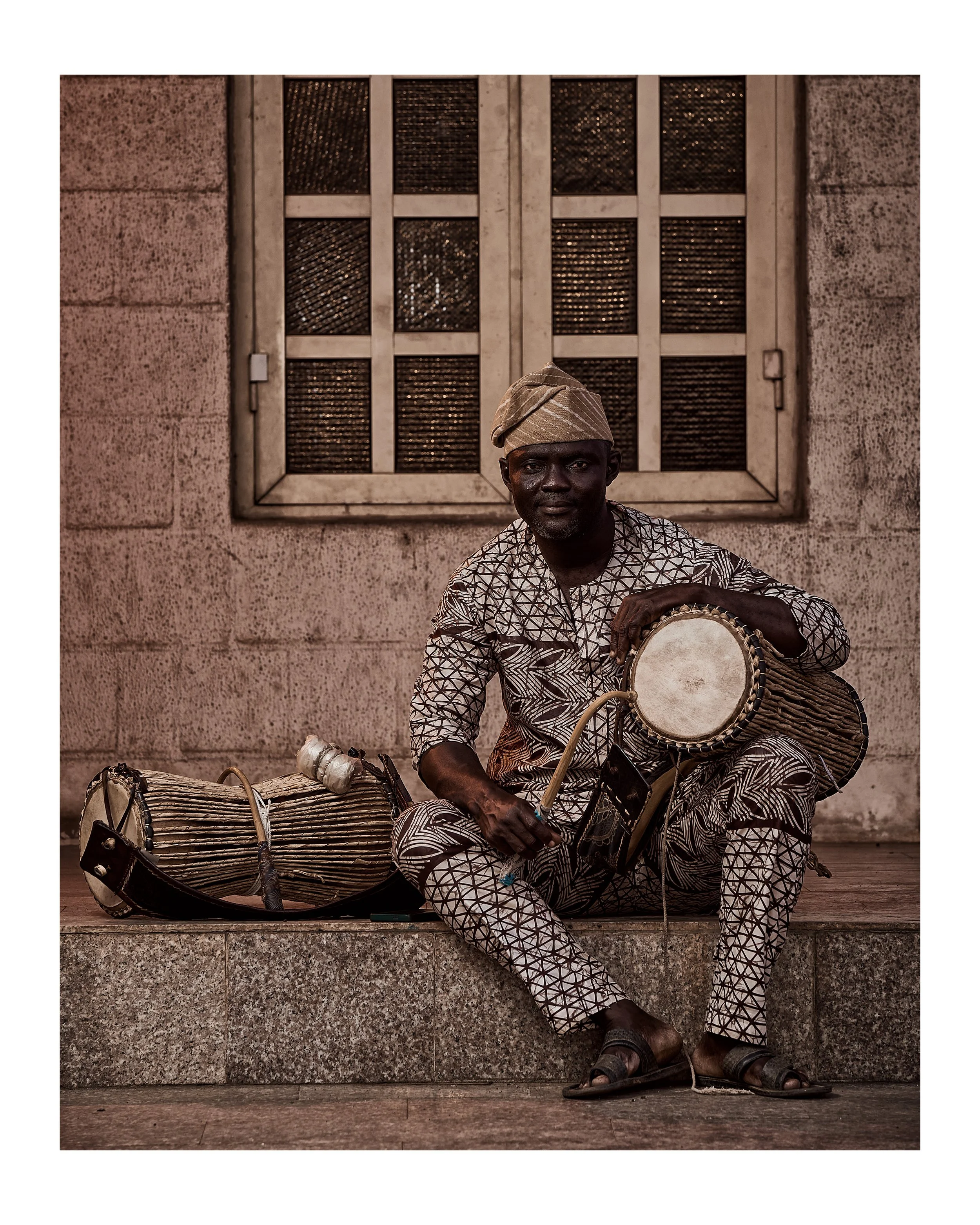 The Talking Drum Bigrexvisuals | Fine Art Photography by Oluwatobi Ogundunsin