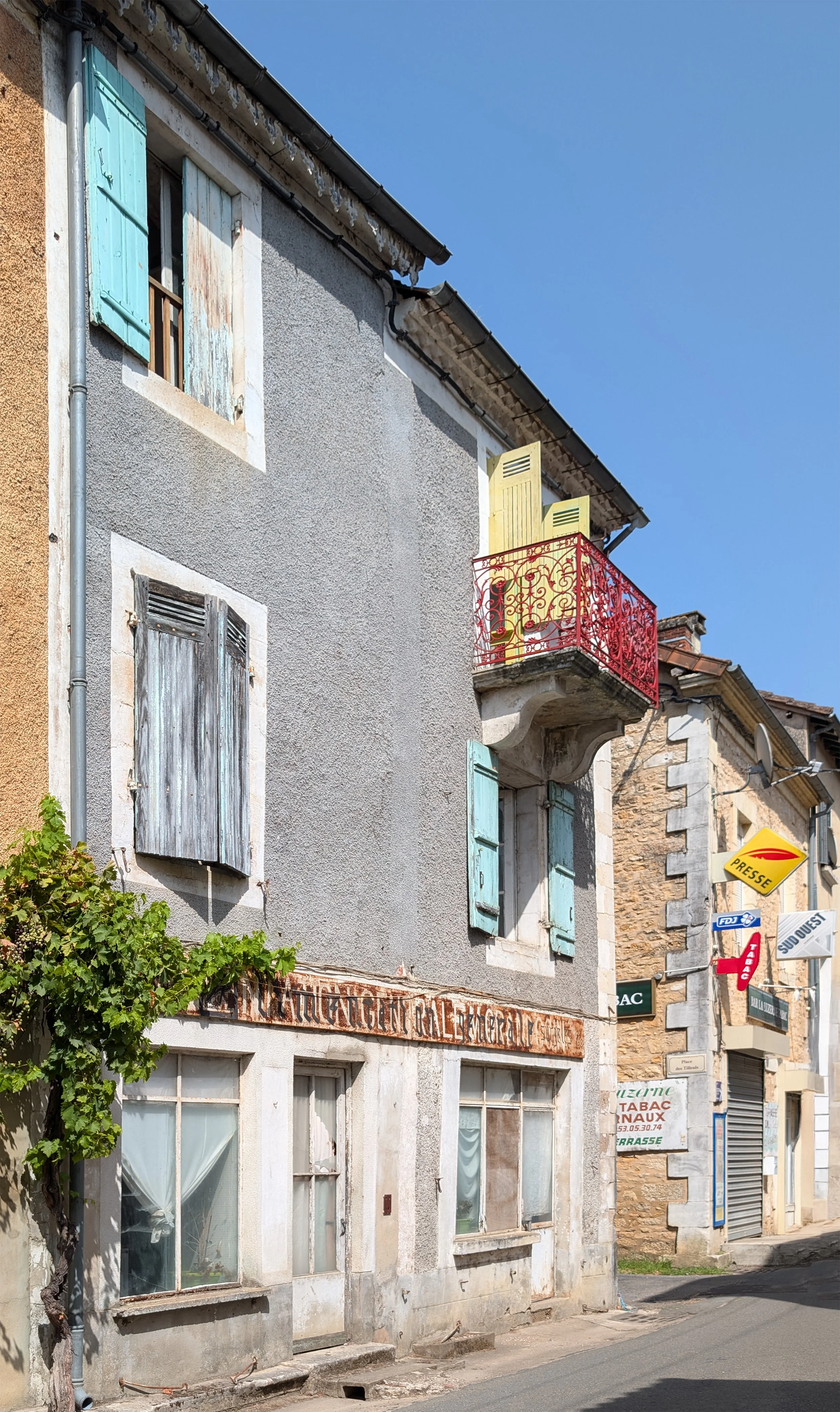 Layers of time and colour