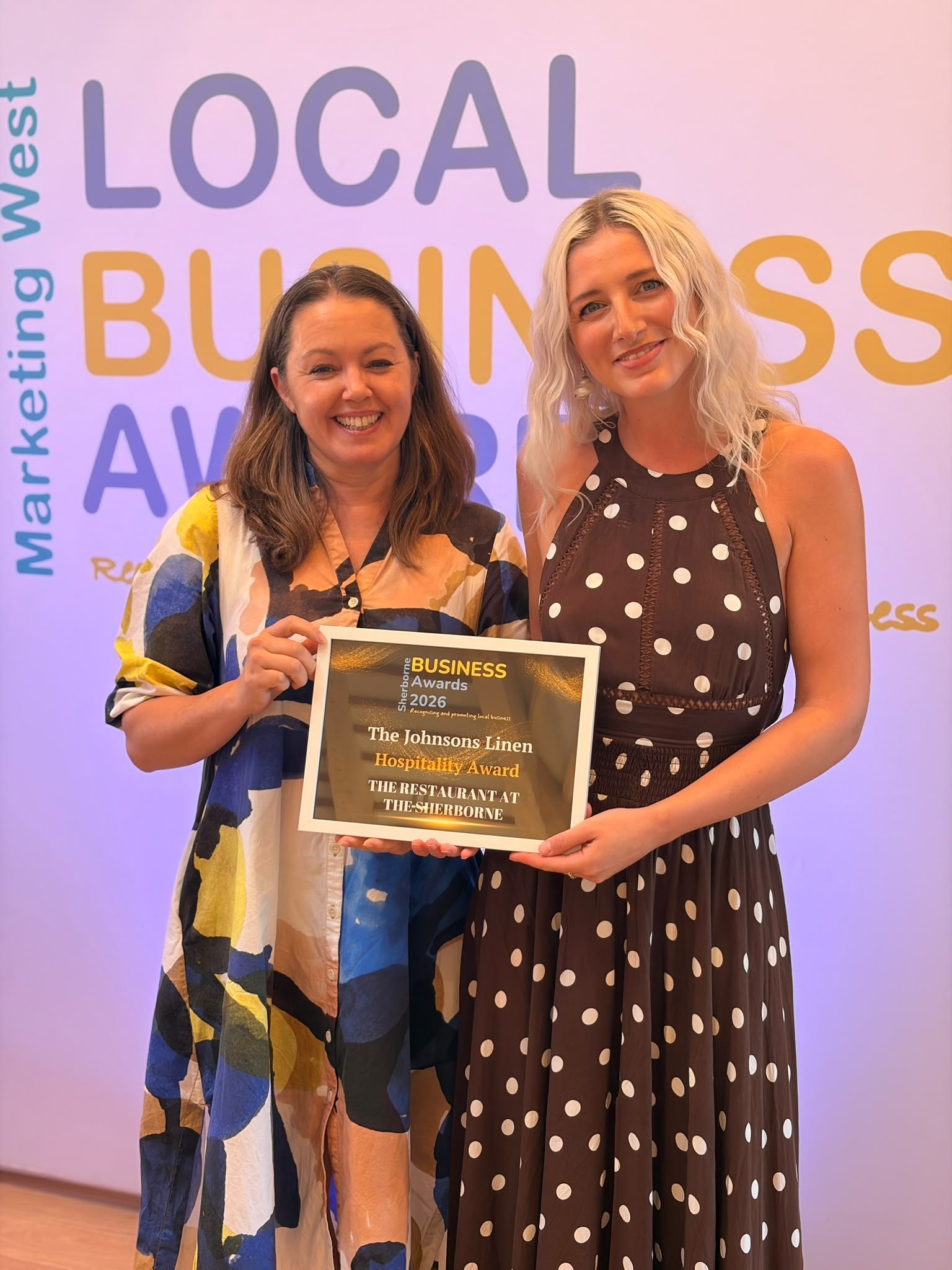 The Restaurant at The Sherborne wins Hospitality Award at Sherborne Business Awards 2026