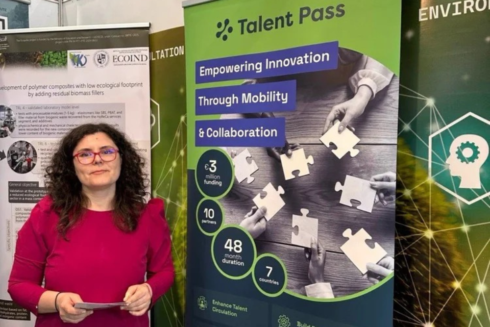 Talent Pass team members at Green Energy Expo &amp; Romenvirotec 2026 – Building sustainable futures