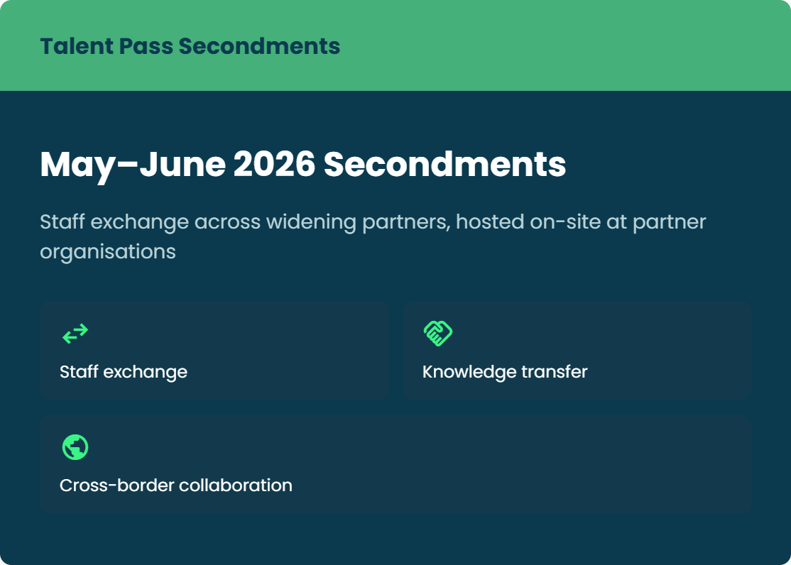 May-June 2026 Secondments