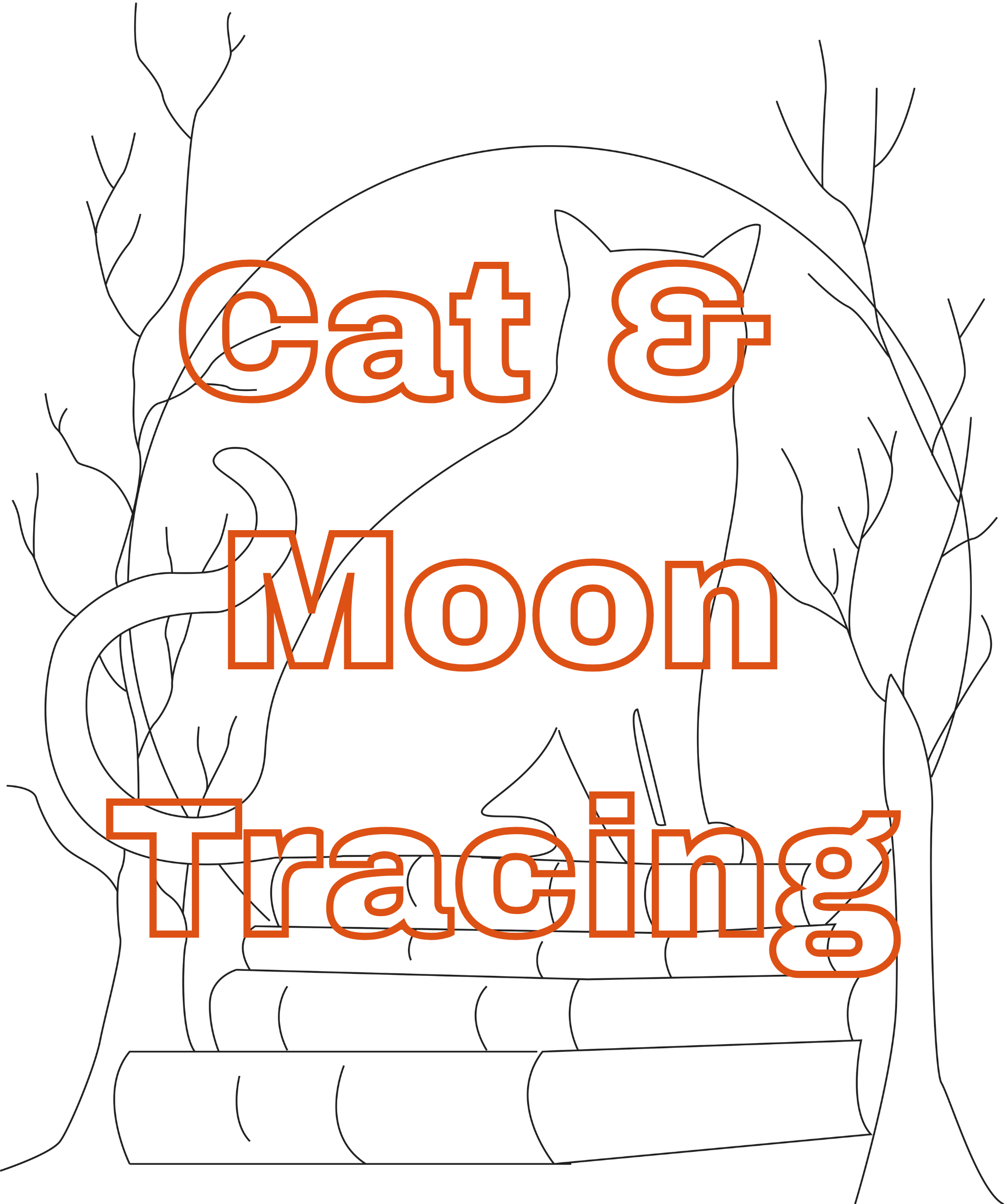 Cat & Moon Tracing.png