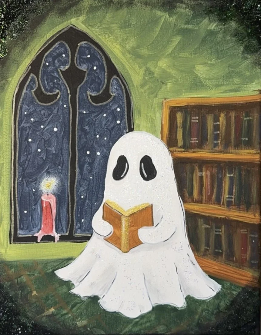 Haunted Library Paint & Sip Party - Thursday. 10/29/26 at 6:30 PM