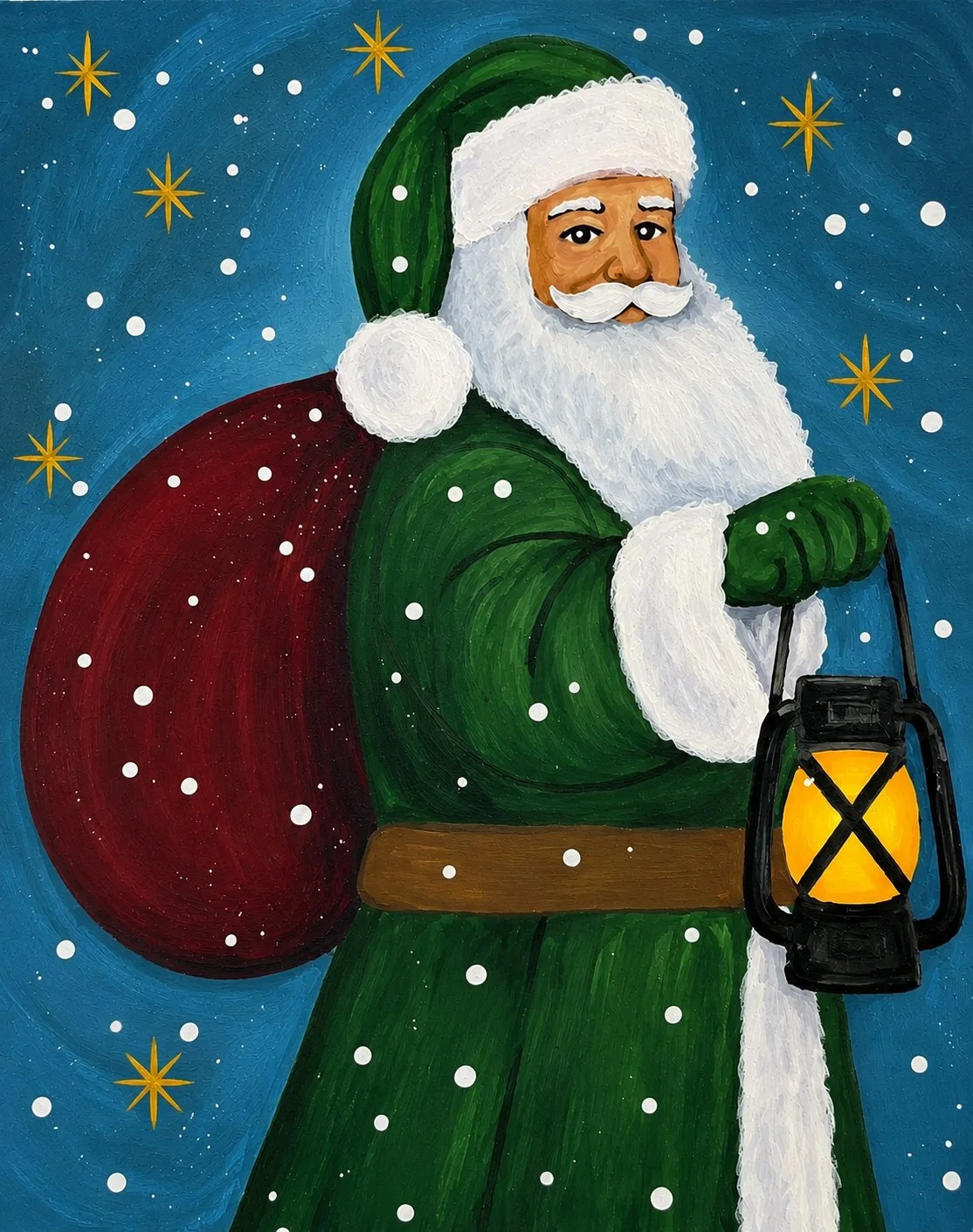 Lantern Light on Christmas Night Paint & Sip Party - Sun. 11/22/26 at 1pm