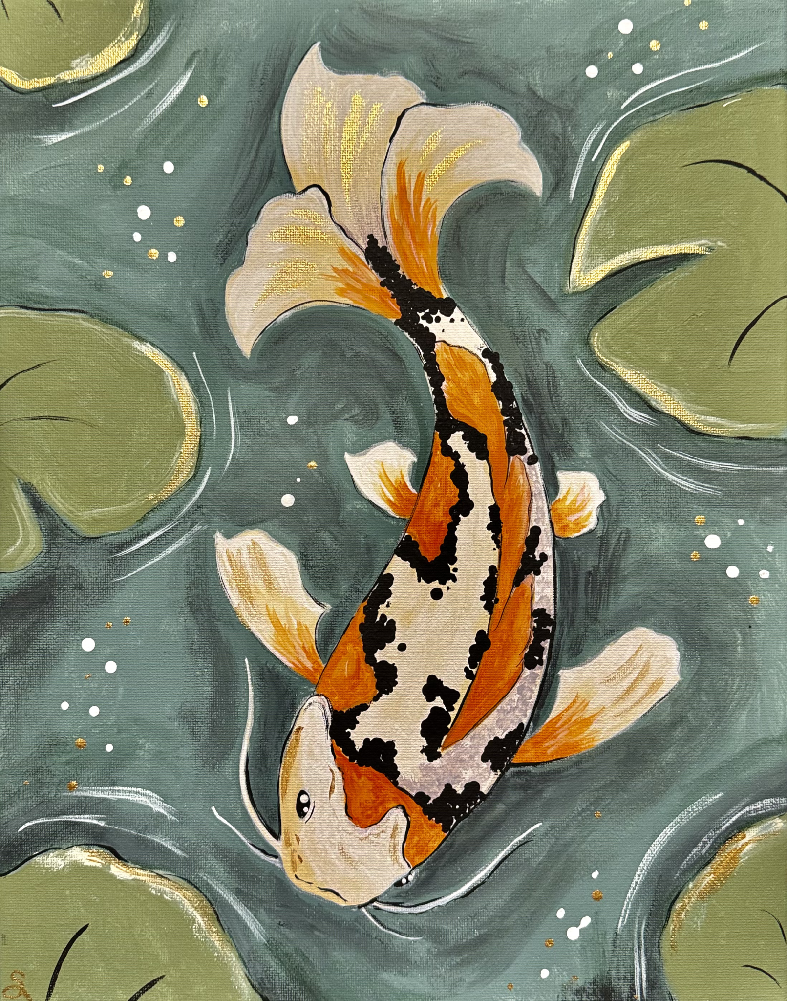 Koi Pond- Paint & Sip Party - Sat. 7/18/26 at 12pm
