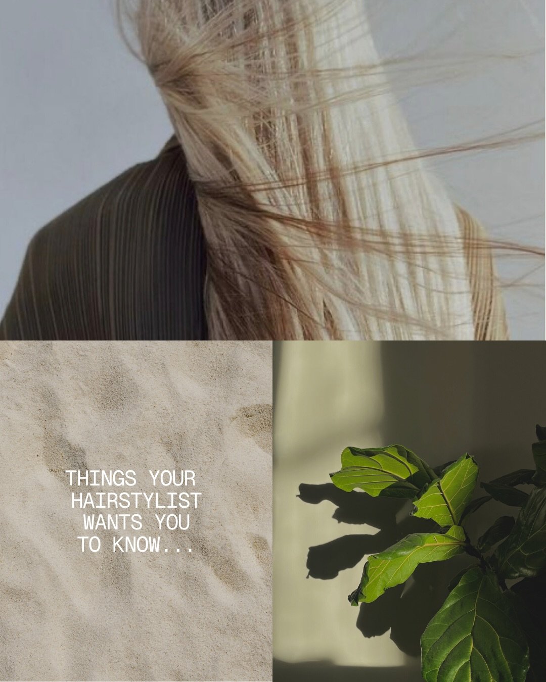 Beautiful hair is a collaboration.
The right home care protects your investment.

Your hair has history.
Inspiration is always tailored.
Healthy hair comes first.
Maintenance is part of the result.
And your voice matters in the chair.

The more we un