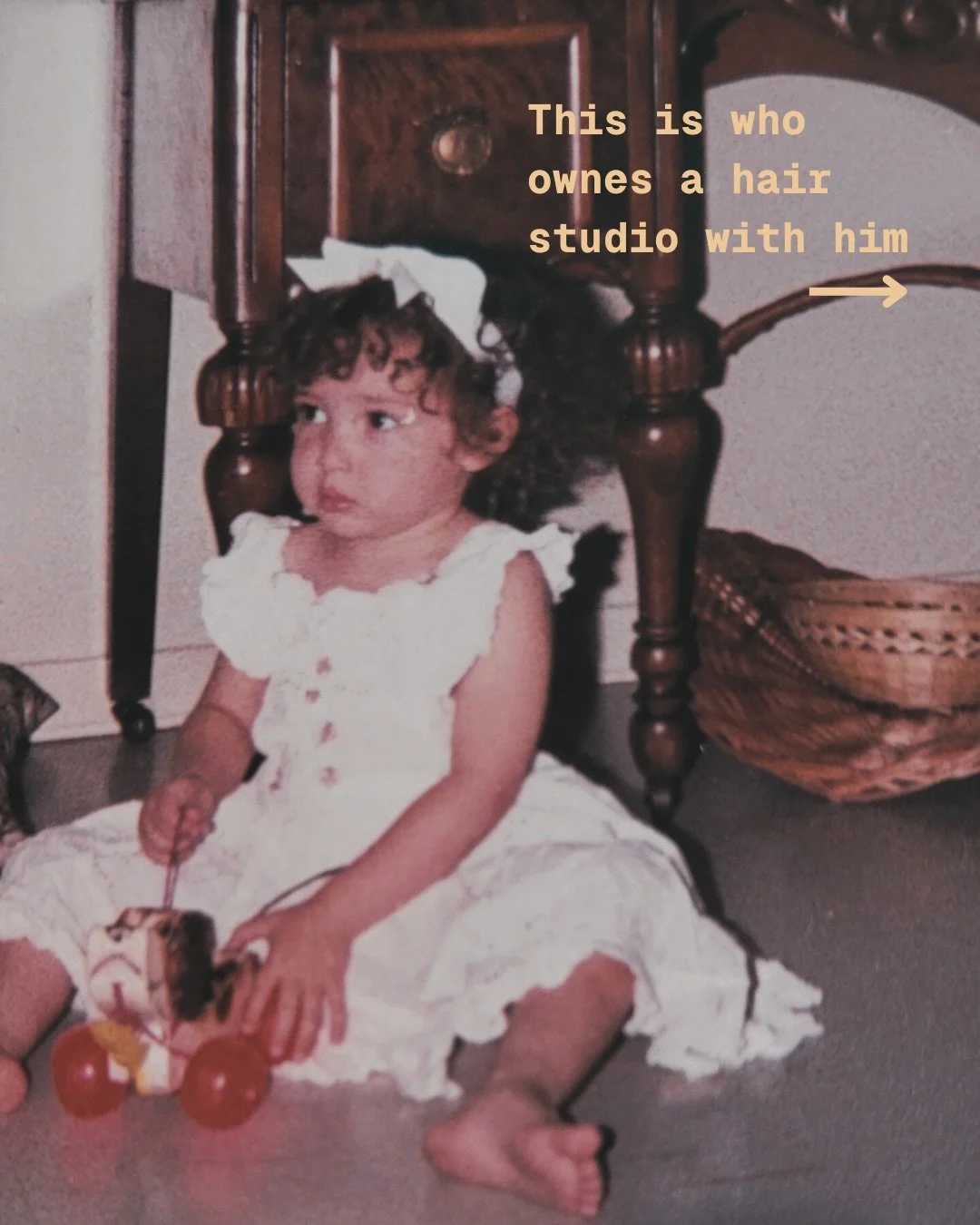 Just two babies who grew up to do your hair.

We&rsquo;re so grateful for every single one of you.
Nothing makes us happier than seeing you in our chairs.

See you soon ♡