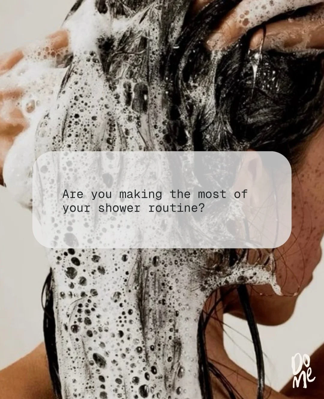 You might be washing your hair wrong.

Small changes in your shower routine can completely transform how your hair looks and feels.

We&rsquo;re breaking down how to properly cleanse, treat, and care for your hair.

Swipe to learn &rarr;

Ready to up