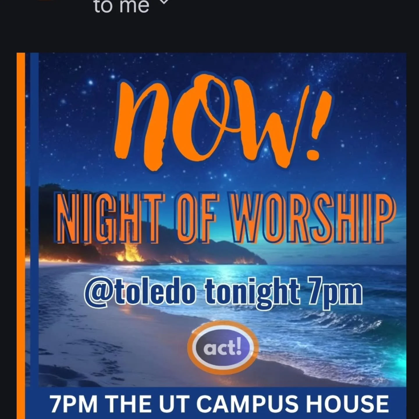 Message in Discord to carpool! Cannot wait to see you @act.rockets !