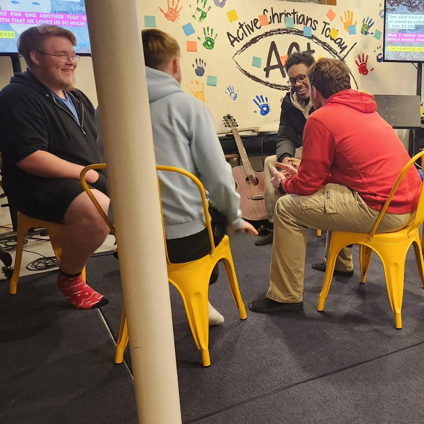 Groups help us grow in our faith and build deeper community! TONIGHT we have both girls and guys groups 7 pm at the Campus House!