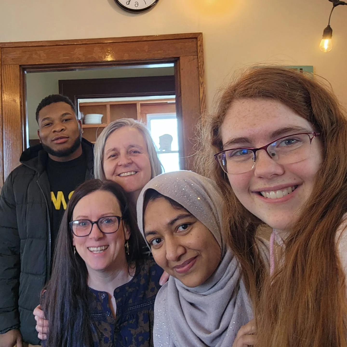 Today at Community English we said Hello to a new student and Goodbye to a student whose family is moving away for a new job. Praying for both as they adjust to all the new things coming in their lives!