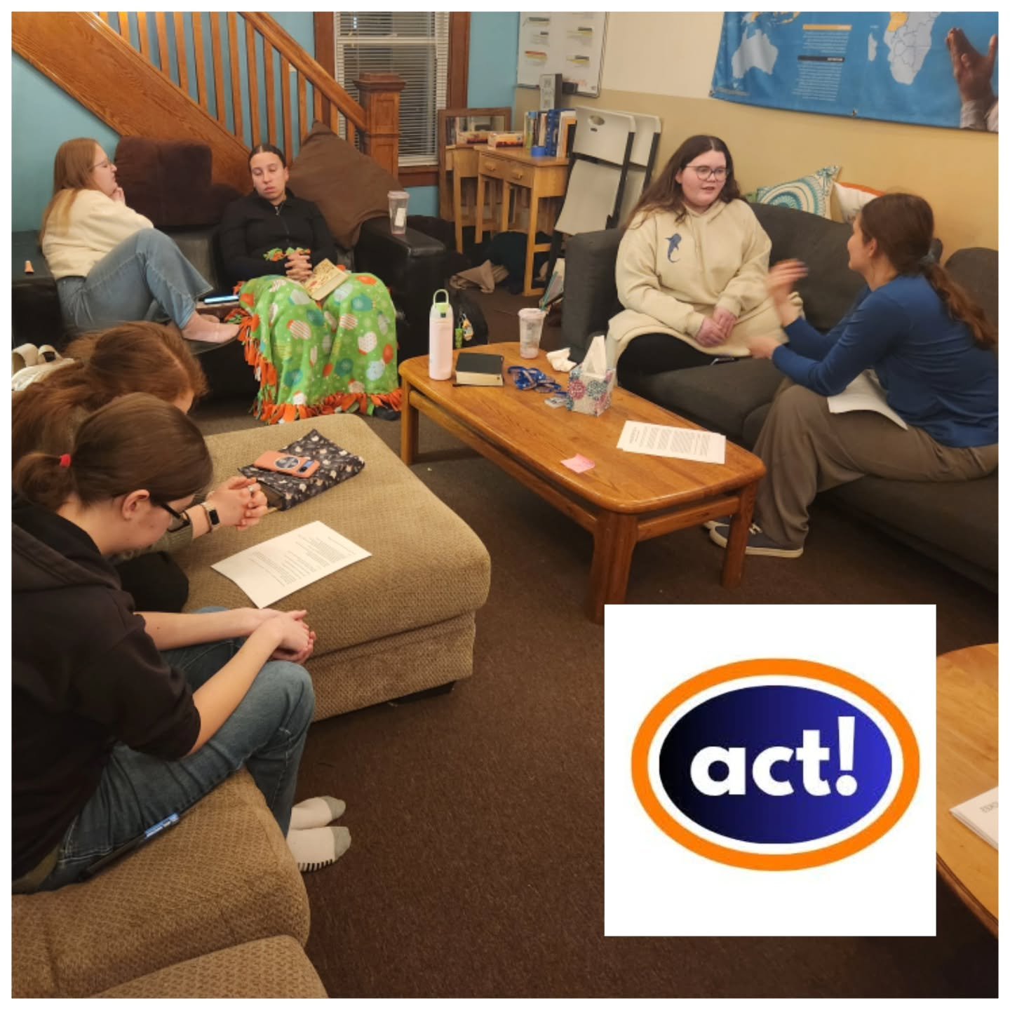 groups are TONIGHT! 7pm at the campus house!